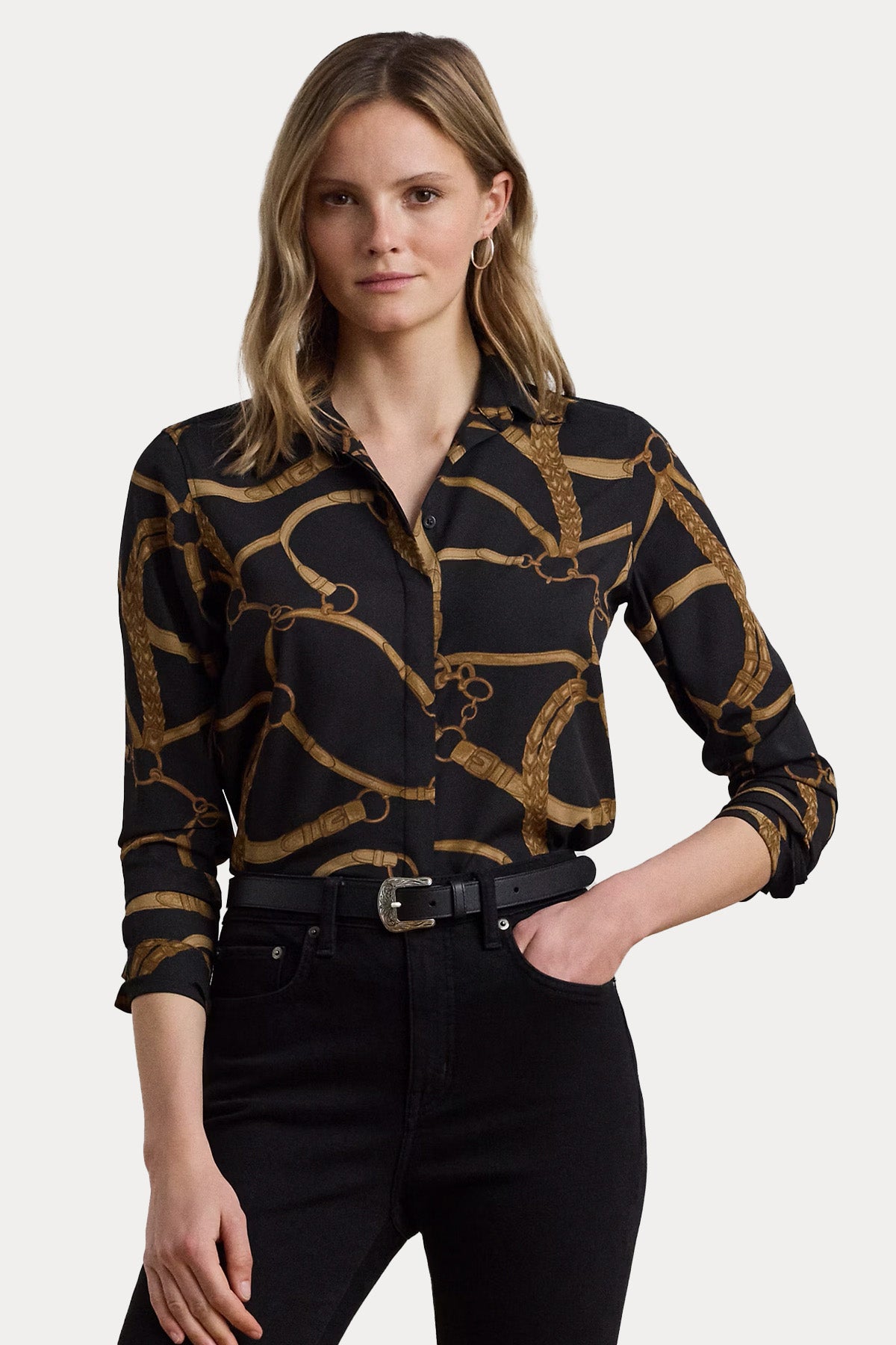 Polo Ralph Lauren Classic Fit Desenli Gömlek