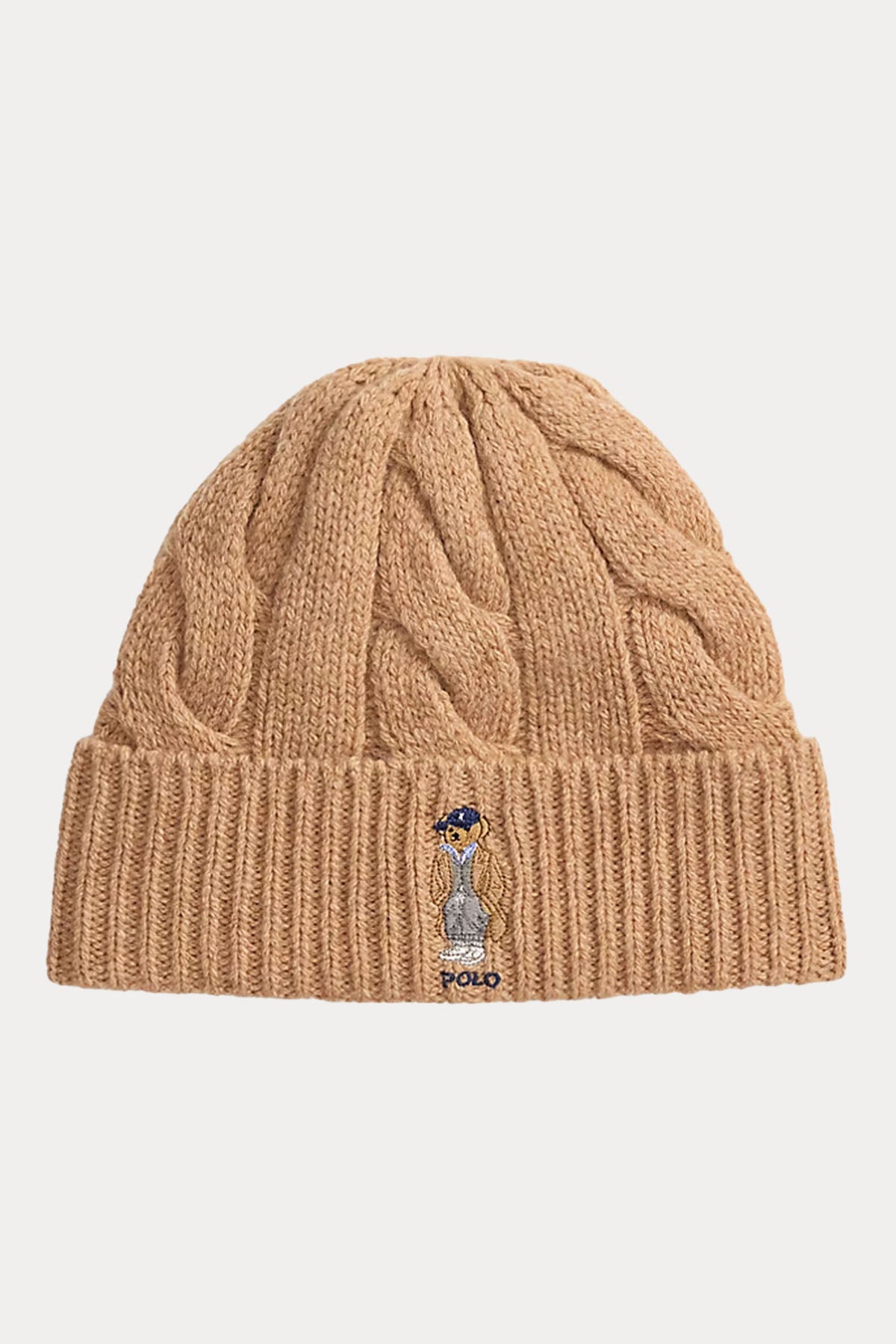 Polo Ralph Lauren Polo Bear Saç Örgü Yün Bere