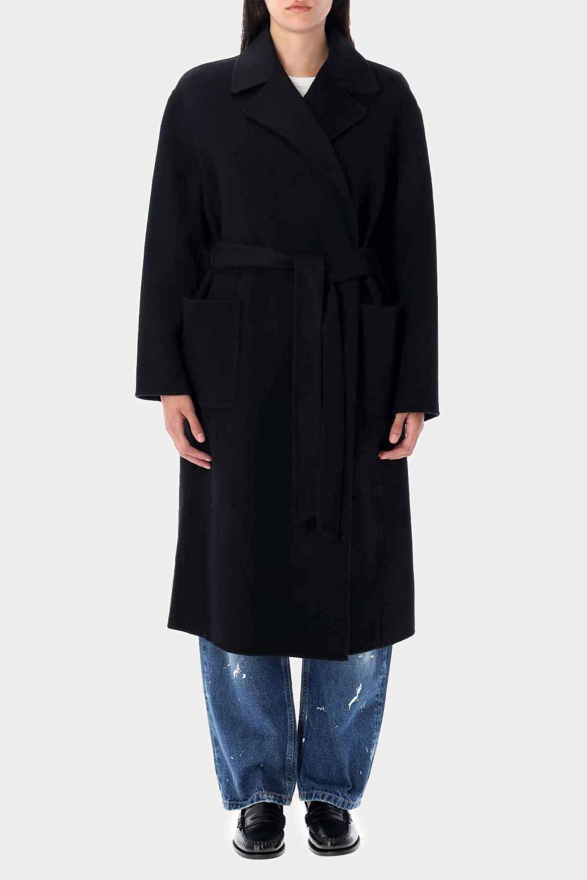 Polo Ralph Lauren Relaxed Fit Kemerli Yün Kaban