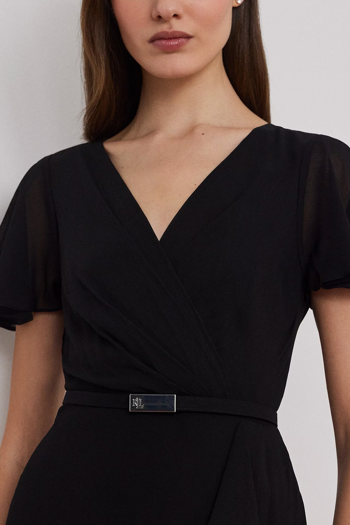 Polo Ralph Lauren Kemerli Maxi Abiye Elbise