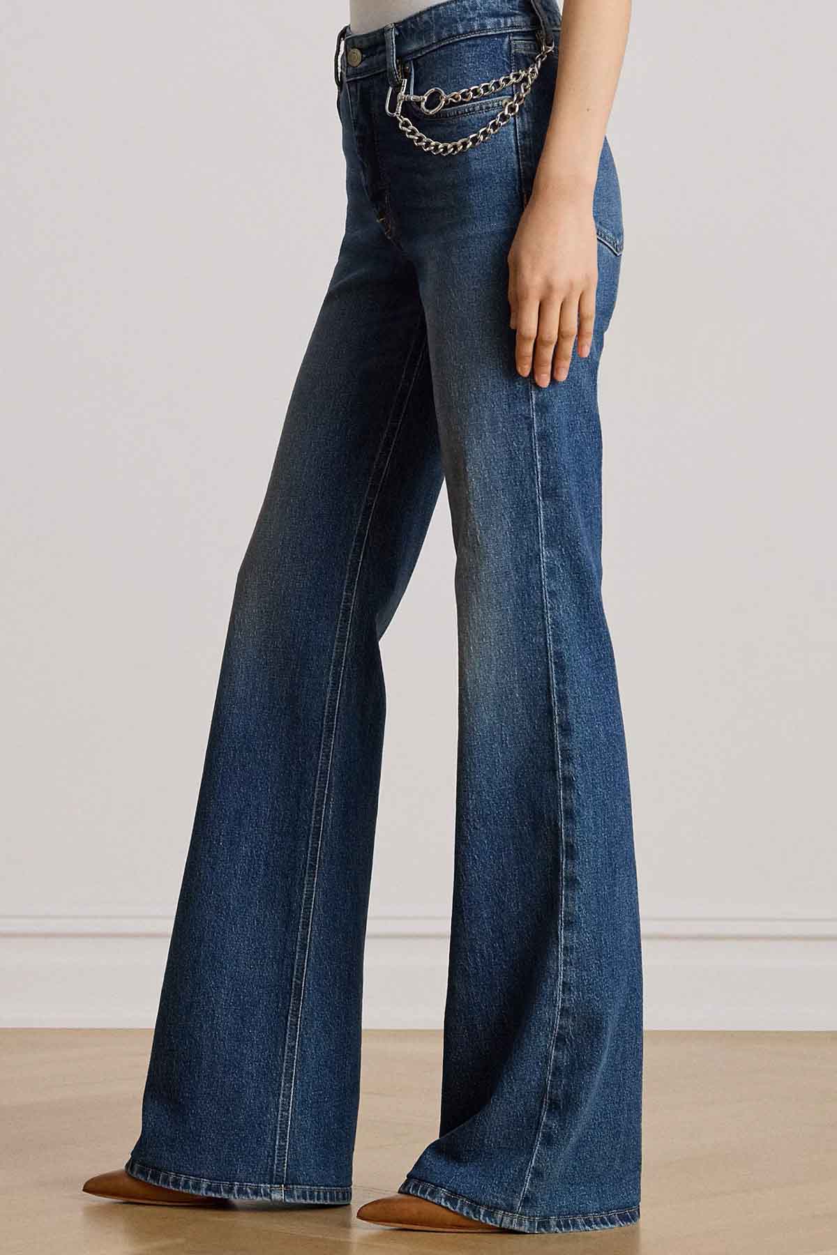 Polo Ralph Lauren Zincir Aksesuarlı Yüksek Bel Jeans