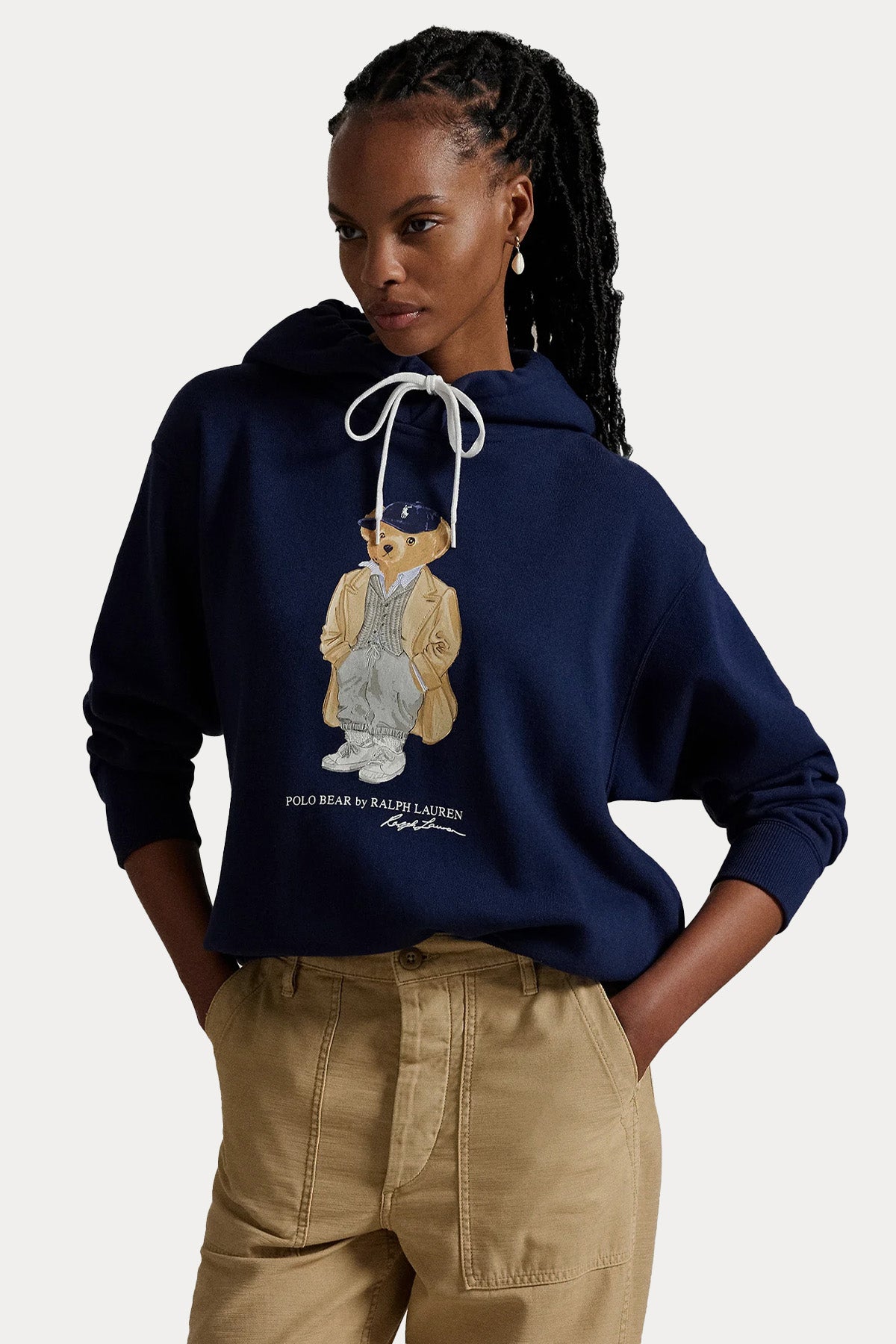 Polo Ralph Lauren Polo Bear Şardonlu Kapüşonlu Sweatshirt