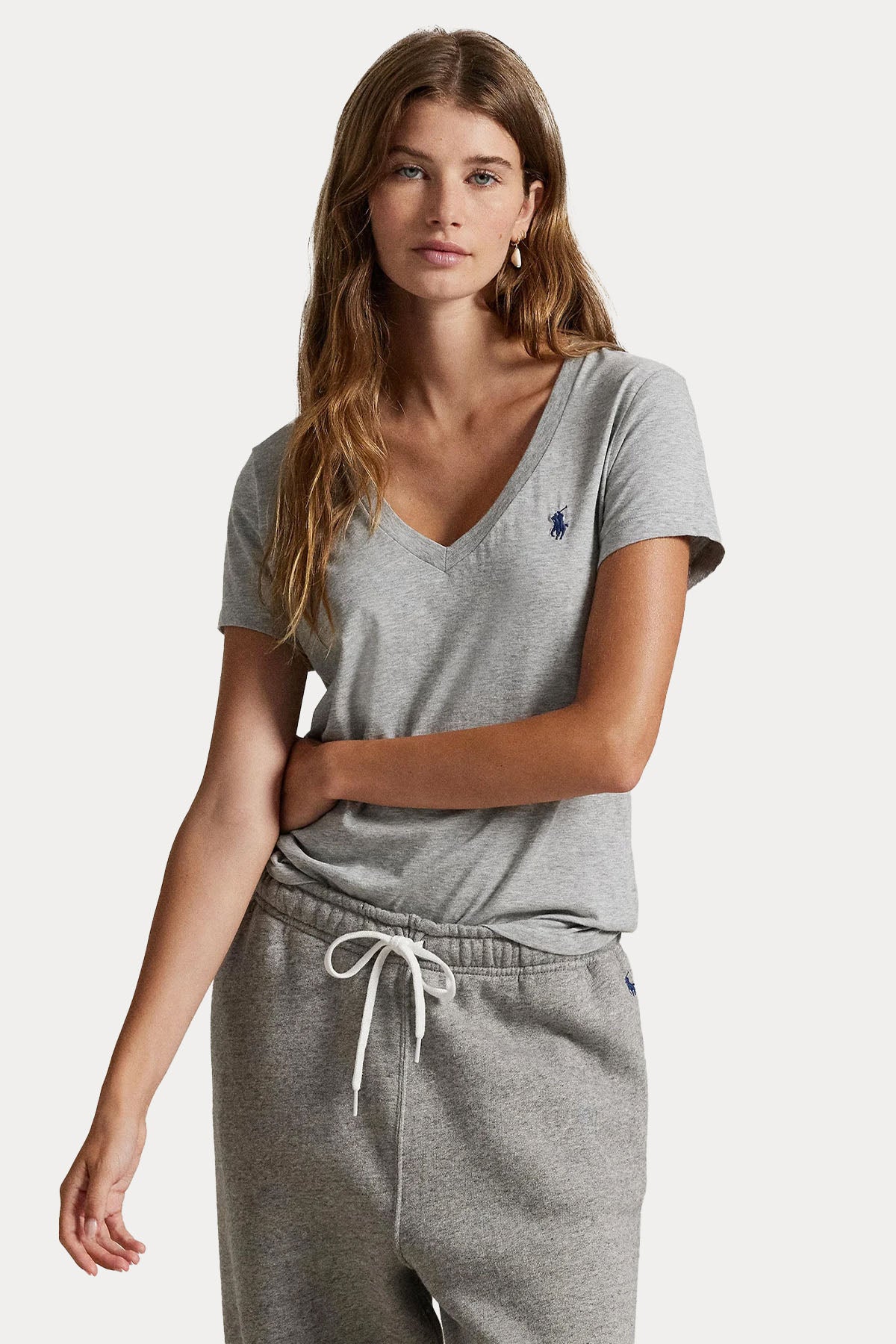 Polo Ralph Lauren Custom Fit V Yaka T-shirt