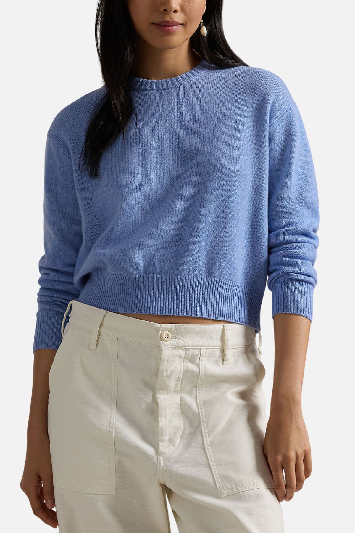 Polo Ralph Lauren Relaxed Fit İnce Örgü Kaşmir Yün Triko