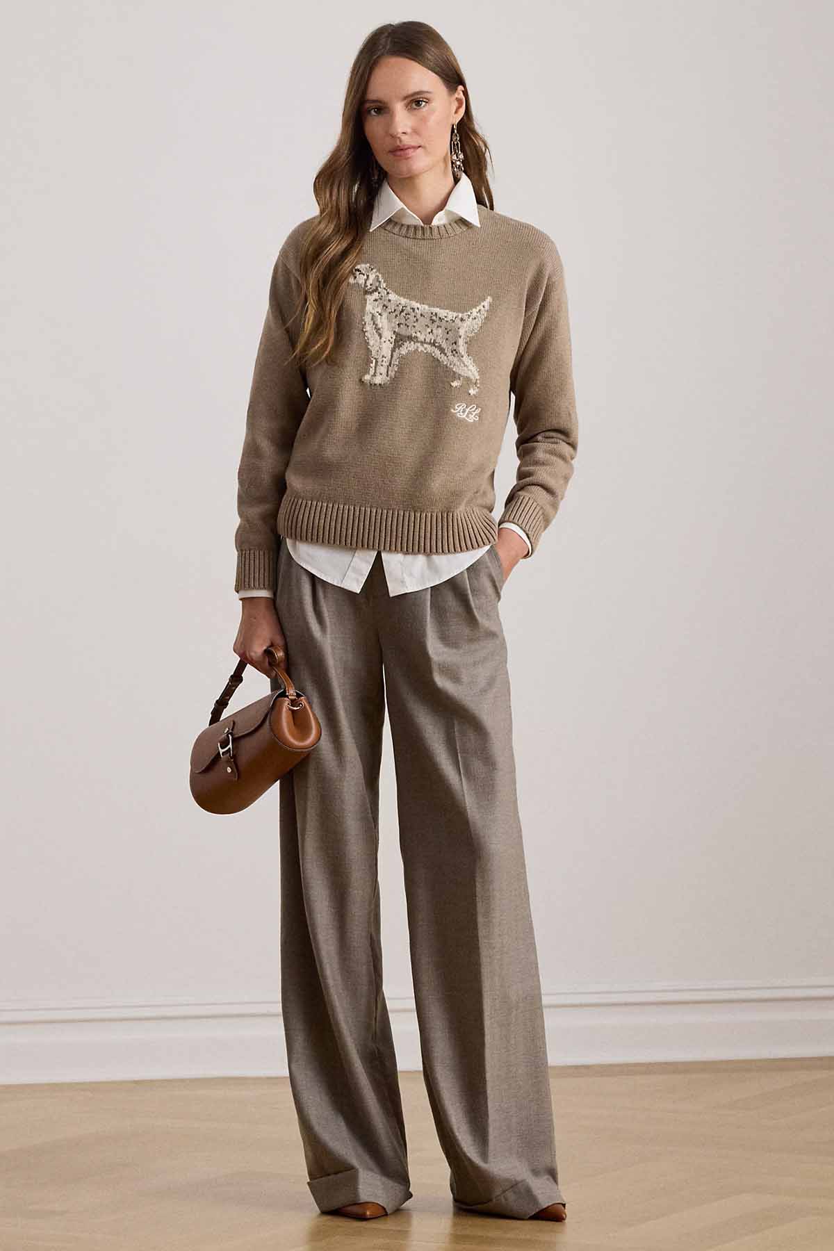 Polo Ralph Lauren Relaxed Fit Örgü Triko