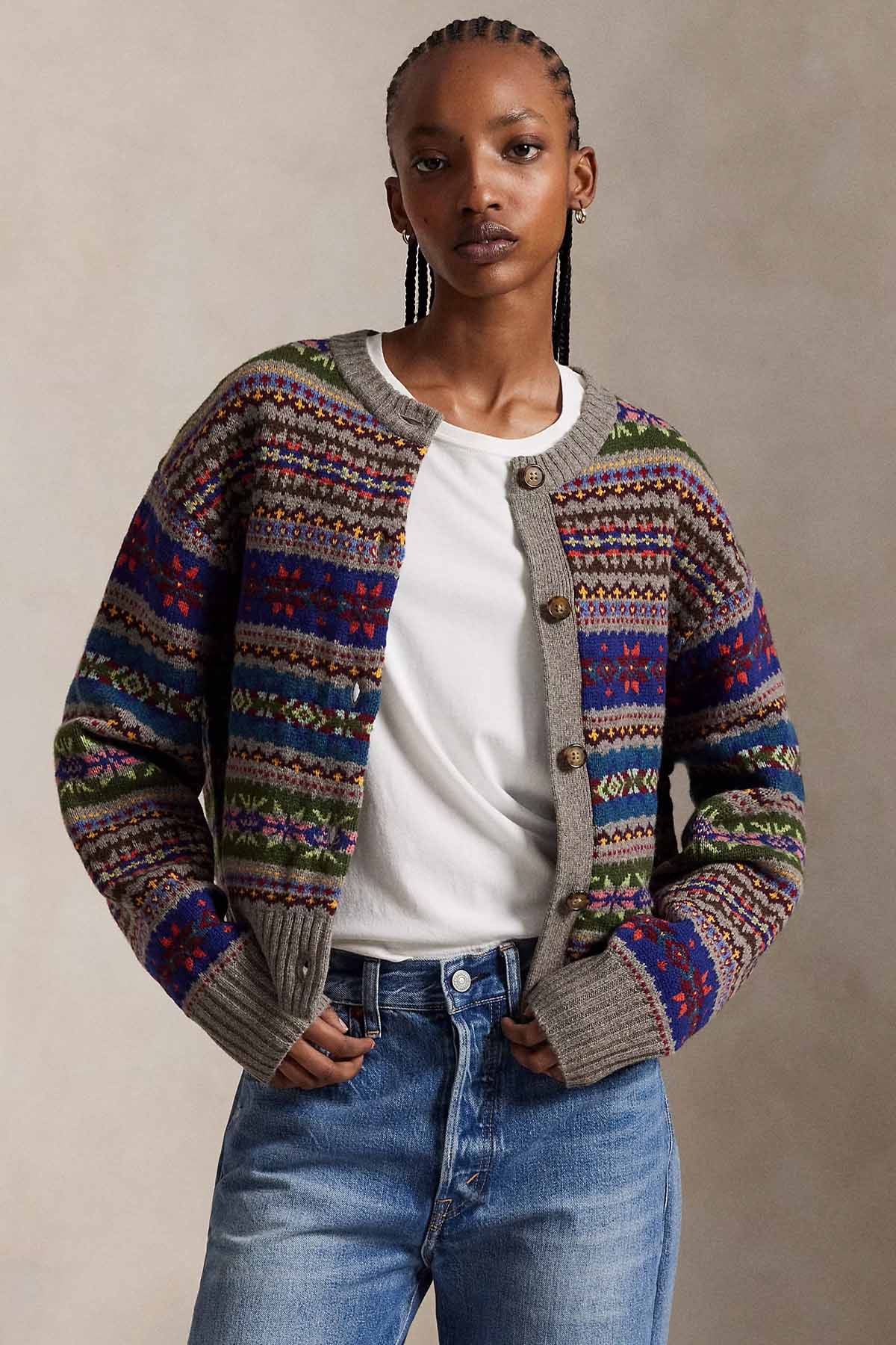 Polo Ralph Lauren Comfort Fit Örgü Yün Triko Ceket-Ceket-Libas