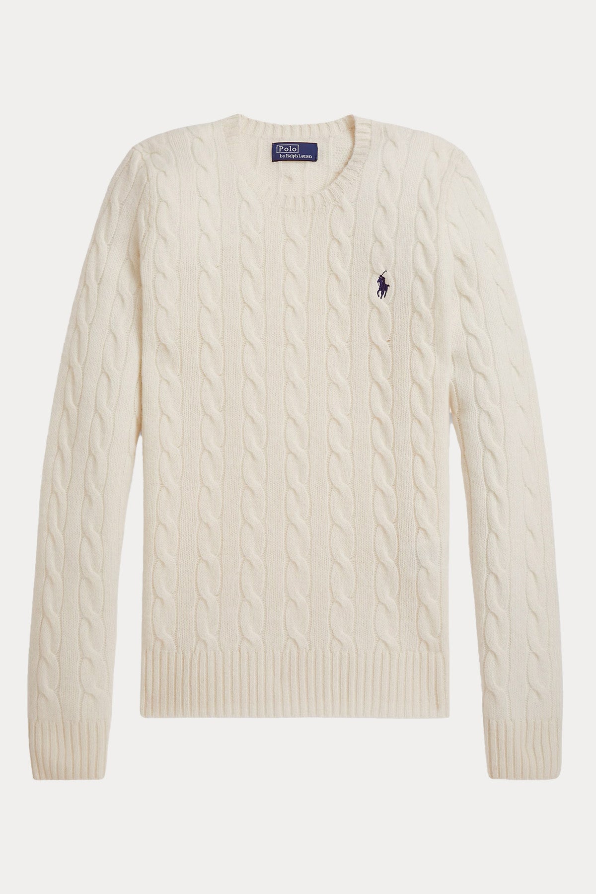 Polo Ralph Lauren Slim Fit Saç Örgü Kaşmir Yün Triko