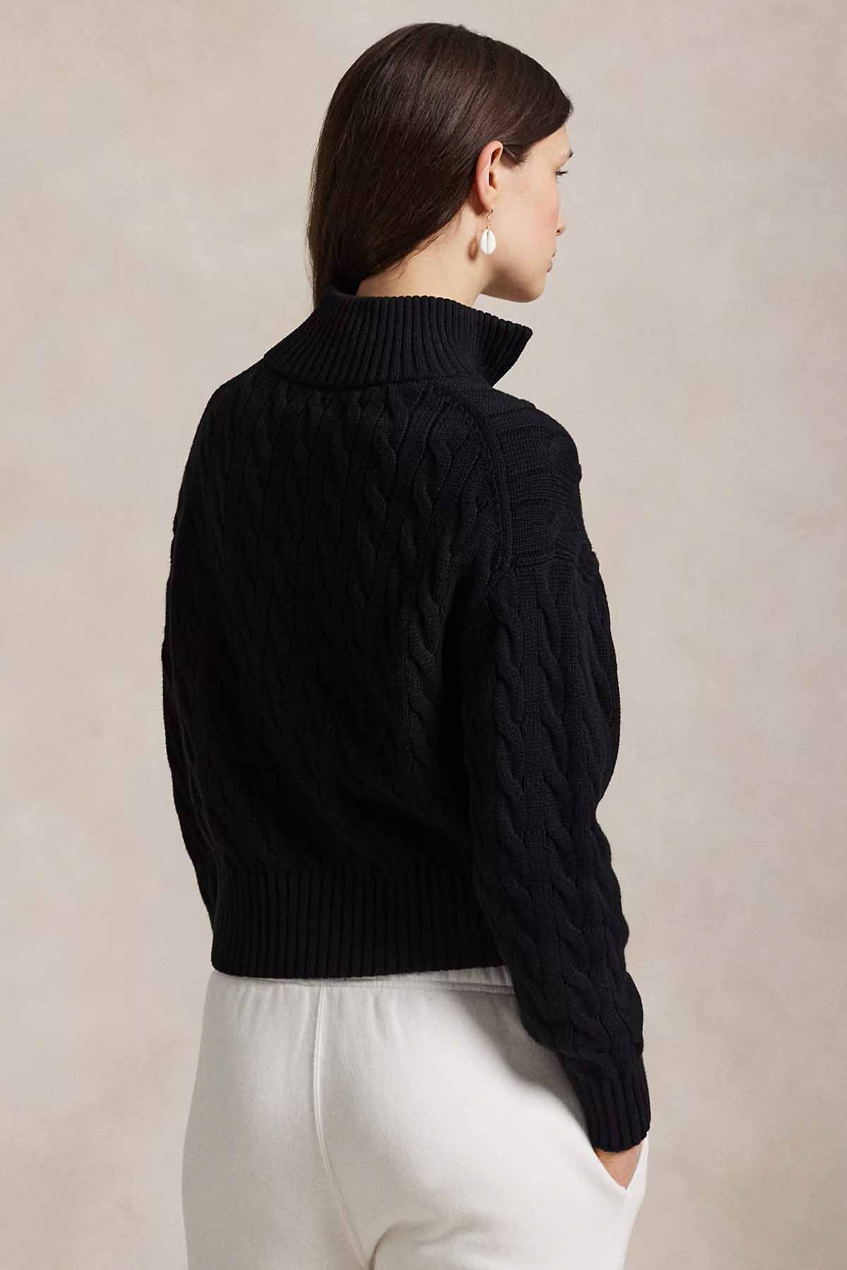 Polo Ralph Lauren Relaxed Fit Perkins Yaka Saç Örgü Triko