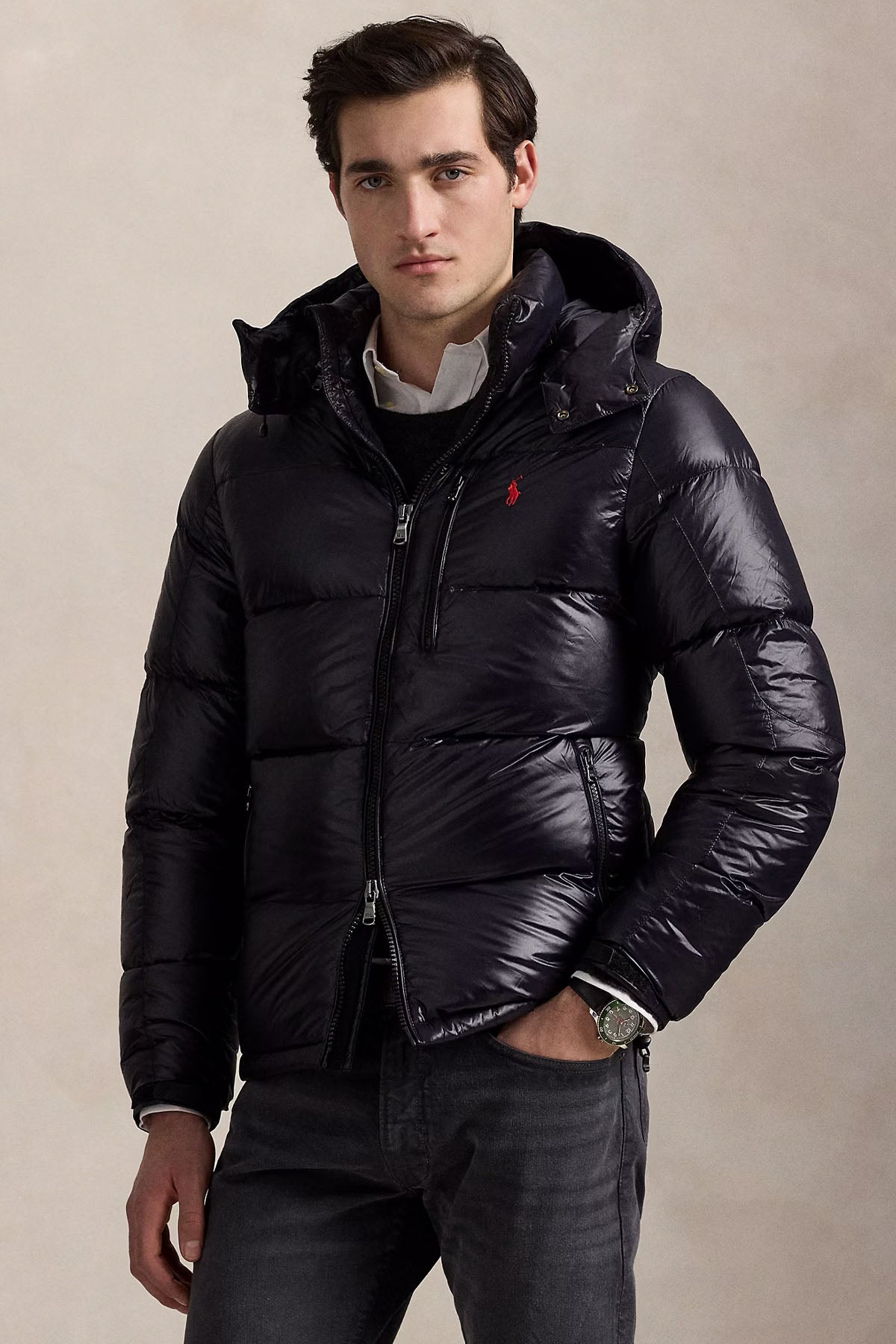 Polo Ralph Lauren Kapüşonlu Puffer Mont