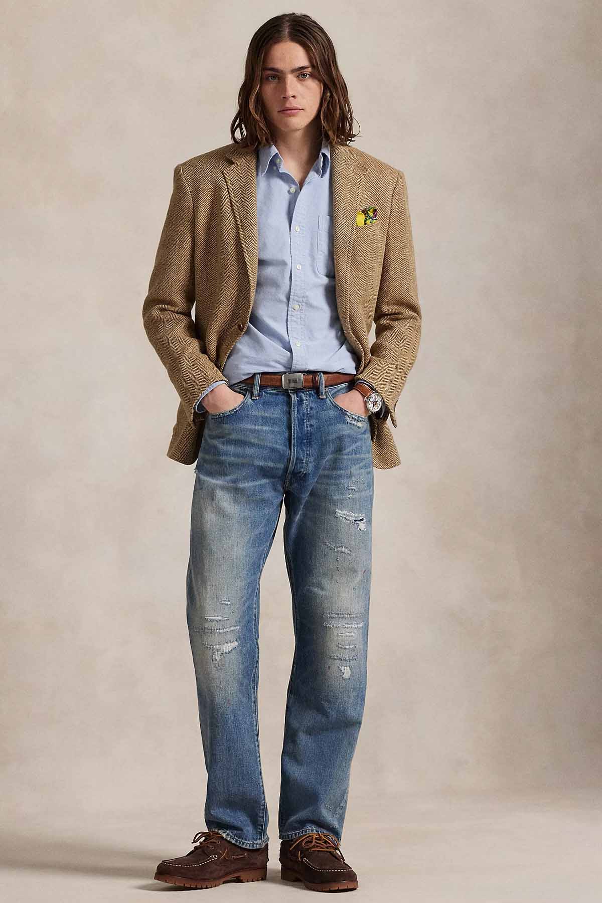 Polo Ralph Lauren Custom Fit Polo Bear Oxford Gömlek