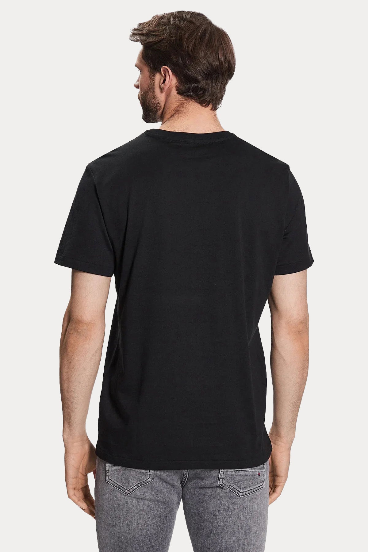 Polo Ralph Lauren Custom Fit Yuvarlak Yaka Logolu T-shirt