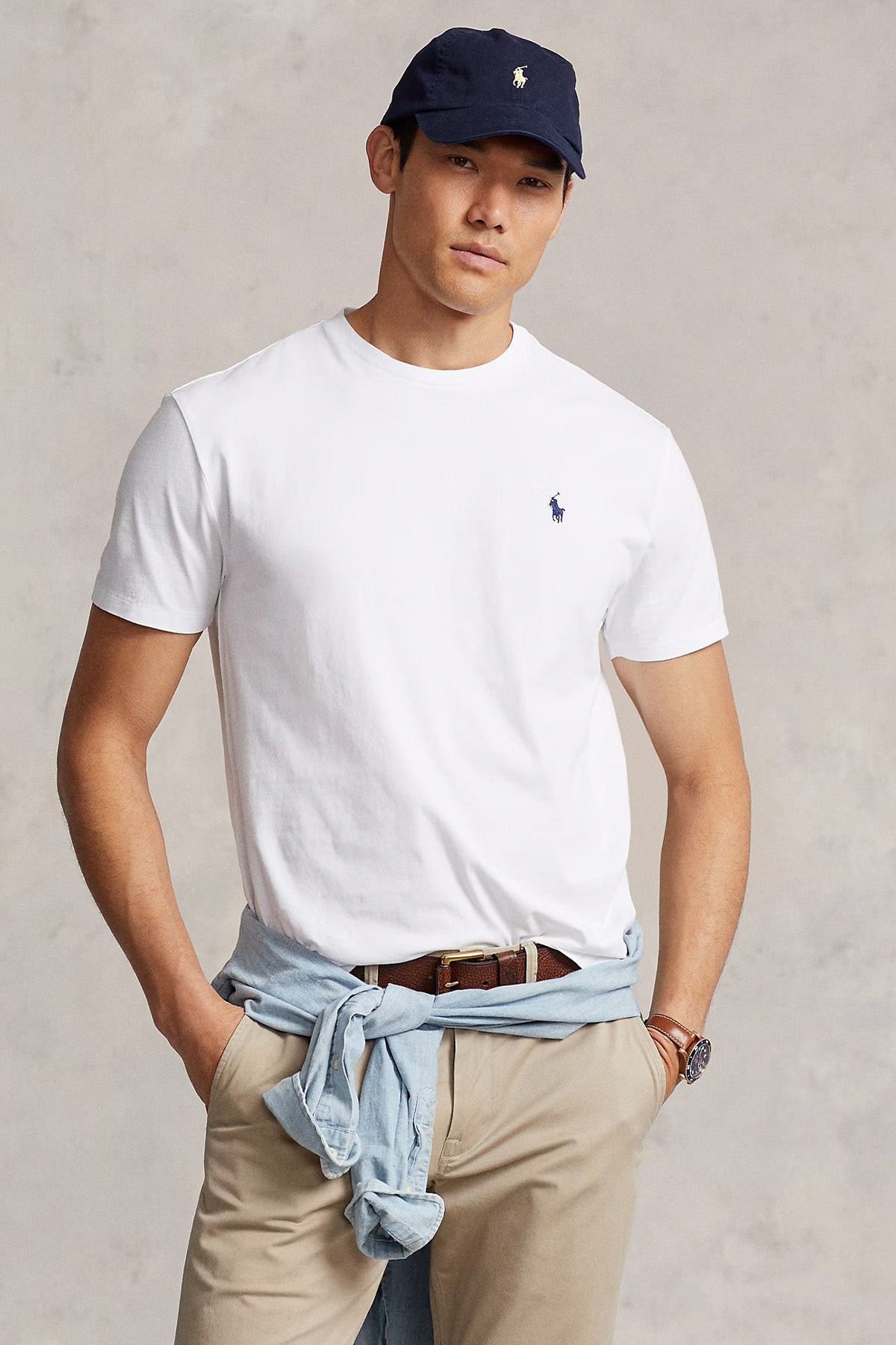 Polo Ralph Lauren Classic Fit Yuvarlak Yaka Logolu T-shirt