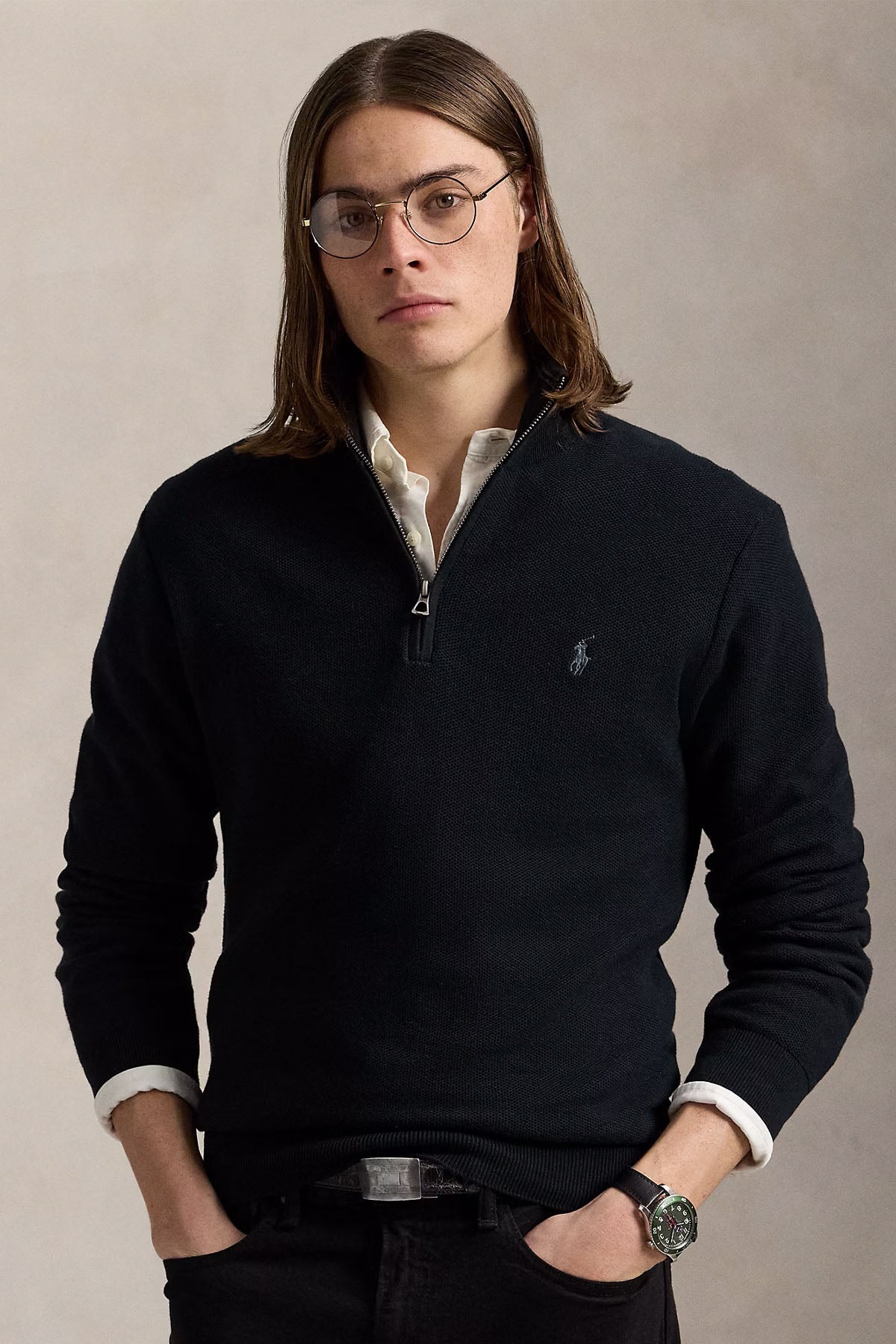 Polo Ralph Lauren Regular Fit Perkins Yaka Örgü Triko