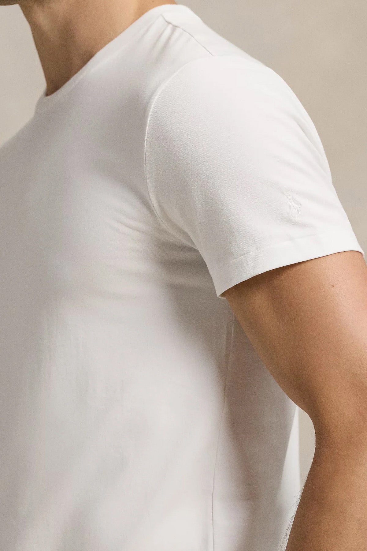 Polo Ralph Lauren 3'lü Paket Yuvarlak Yaka Logolu T-shirt Set