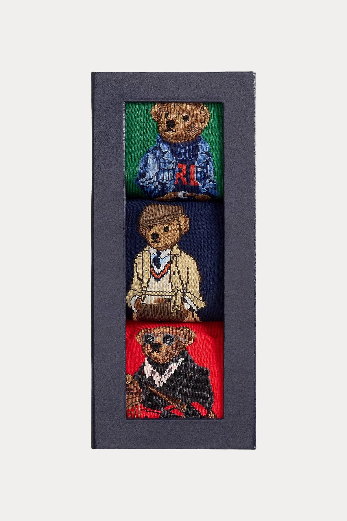 Polo Ralph Lauren 3'lü Paket Polo Bear Çorap