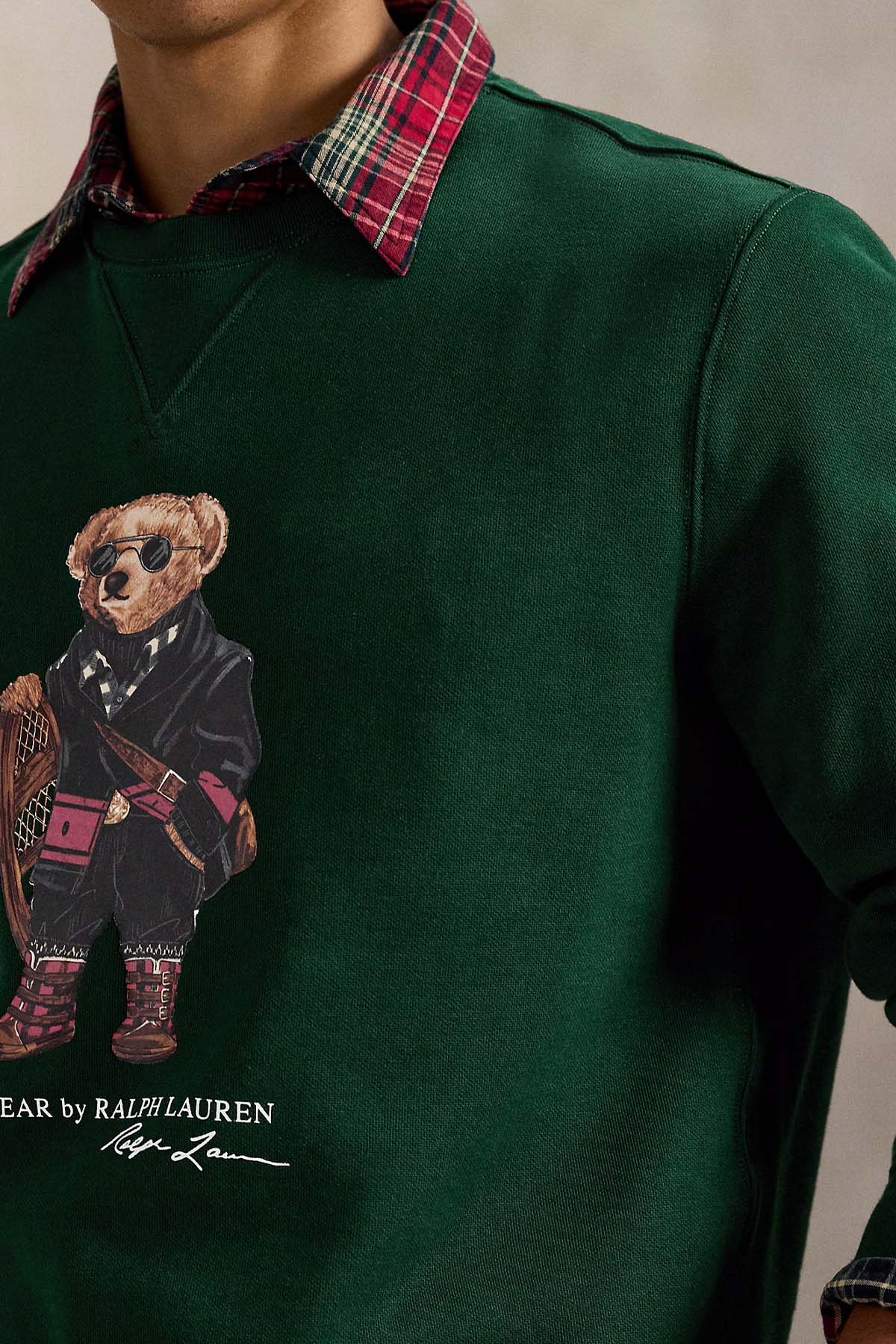 Polo Ralph Lauren Relaxed Fit Polo Bear Şardonlu Sweatshirt