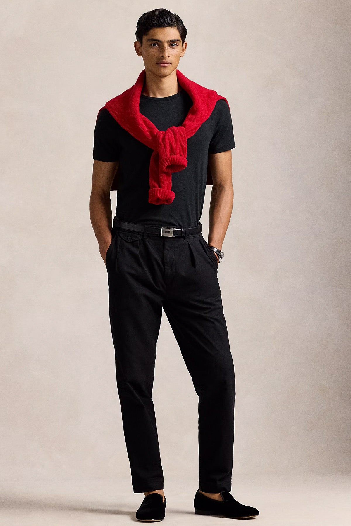 Polo Ralph Lauren Custom Slim Fit Yuvarlak Yaka T-shirt