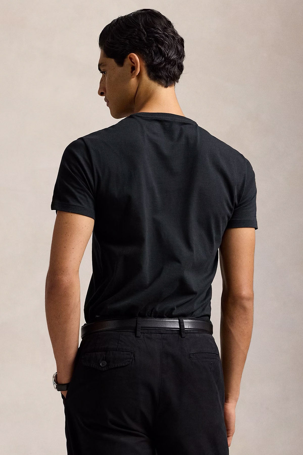 Polo Ralph Lauren Custom Slim Fit Yuvarlak Yaka T-shirt