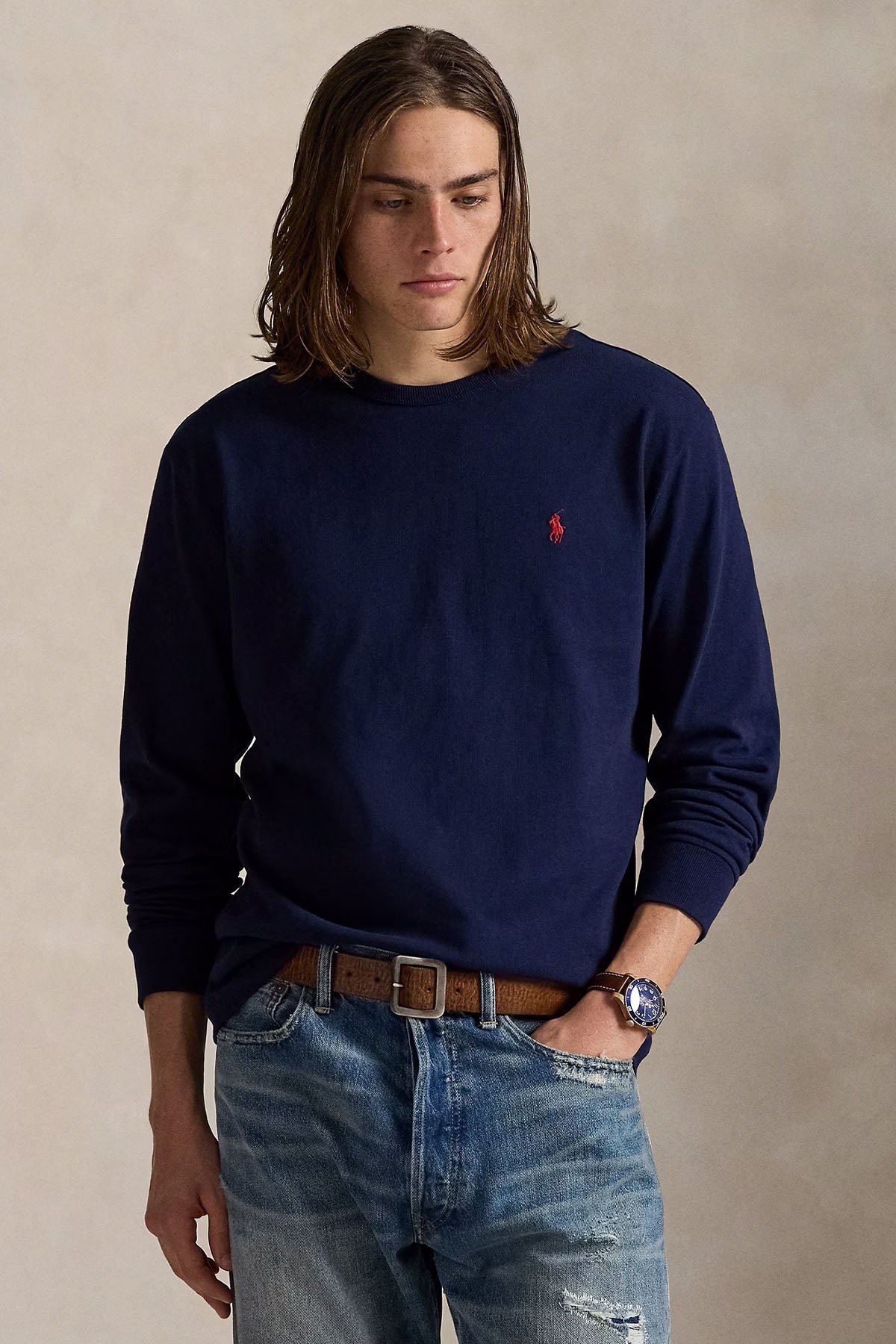 Polo Ralph Lauren Classic Fit Yuvarlak Yaka Logolu T-shirt