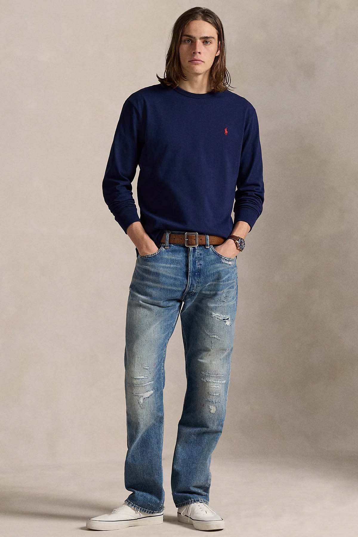 Polo Ralph Lauren Classic Fit Yuvarlak Yaka Logolu T-shirt