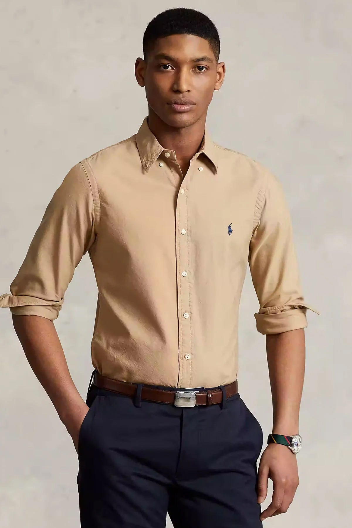 Polo Ralph Lauren Custom Fit Oxford Gömlek