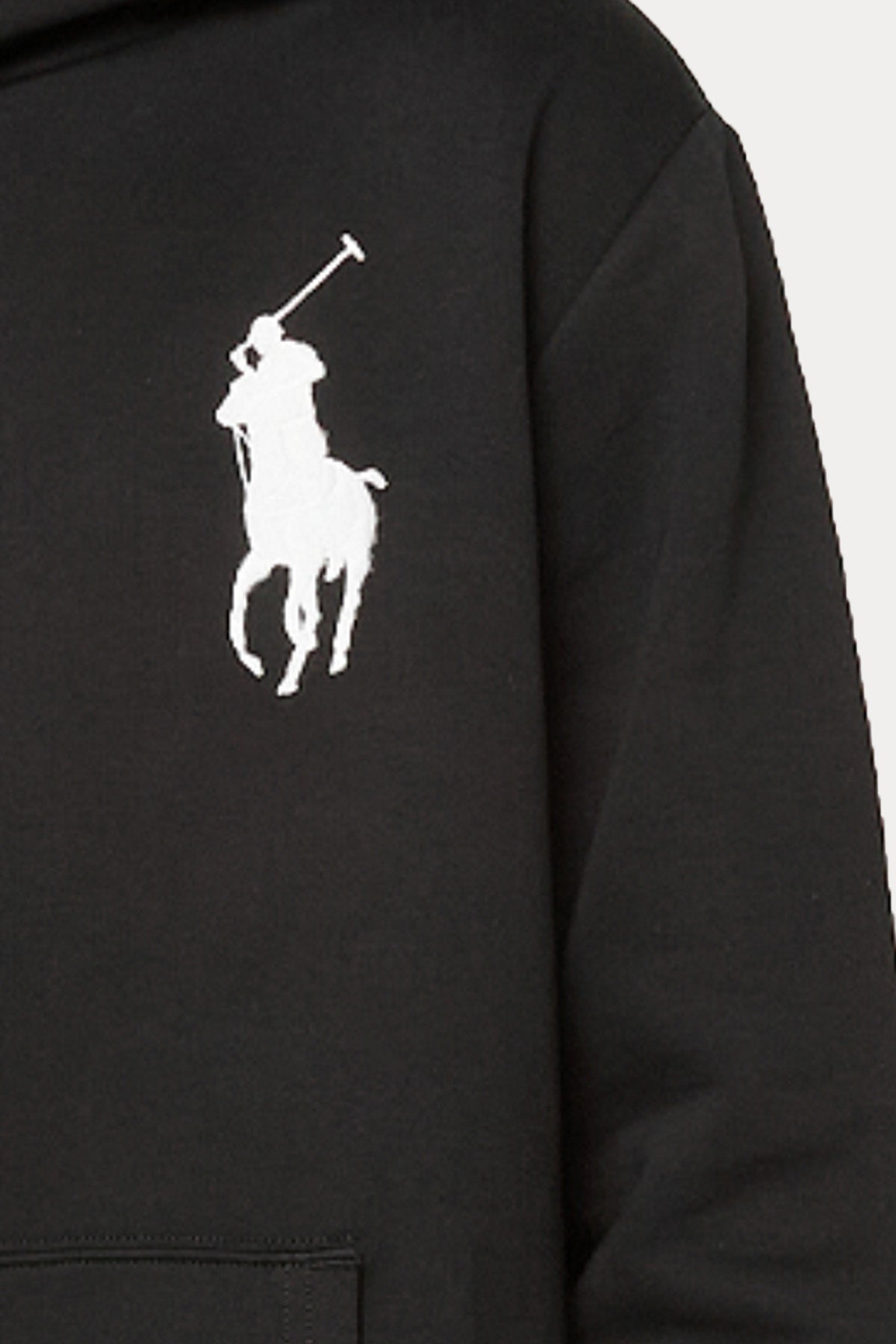 Polo Ralph Lauren Relaxed Fit Big Pony Logolu Şardonlu Kapüşonlu Sweatshirt