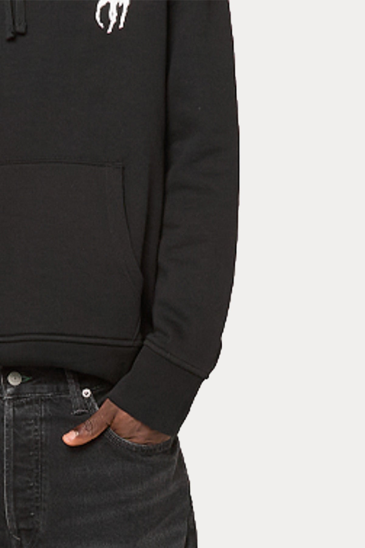 Polo Ralph Lauren Relaxed Fit Big Pony Logolu Şardonlu Kapüşonlu Sweatshirt