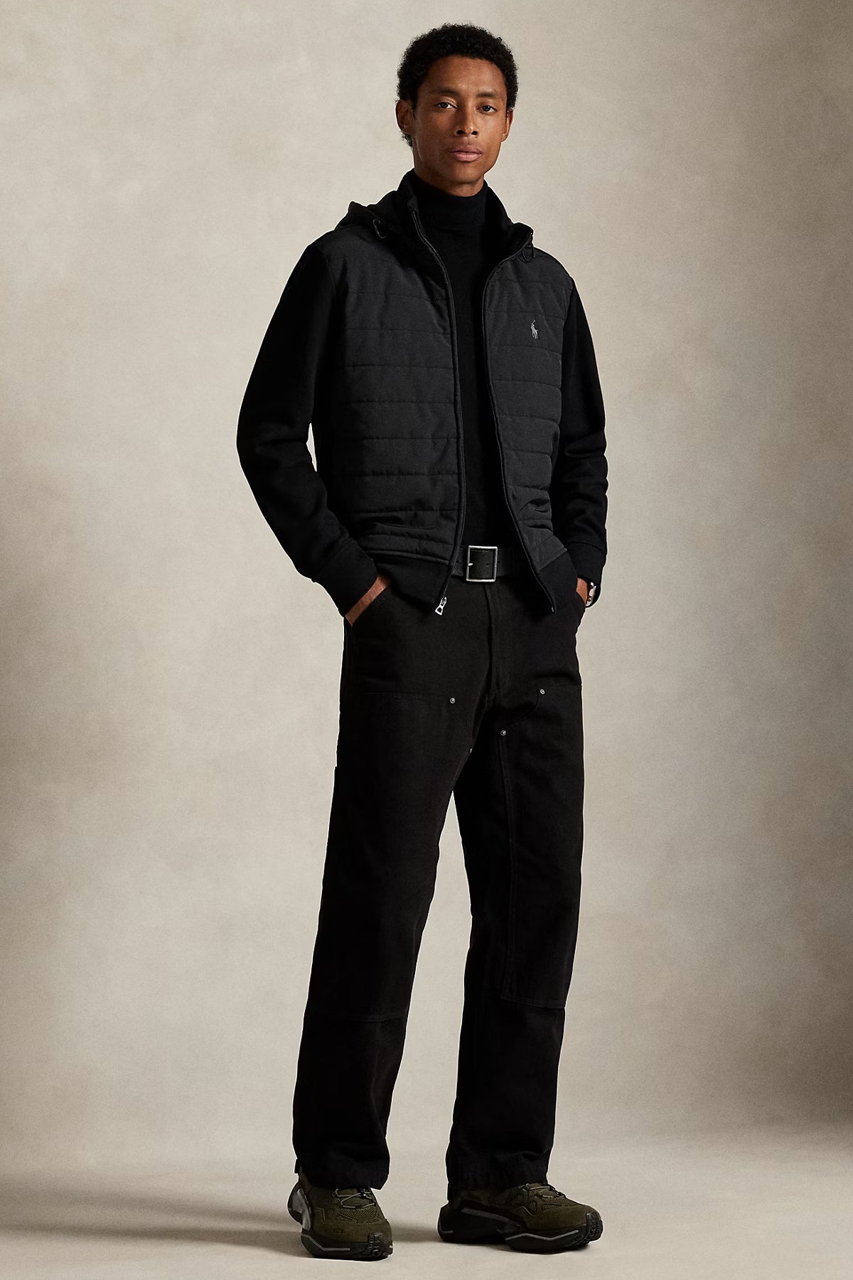 Polo Ralph Lauren Dik Yaka Kapüşonlu Puffer Ceket