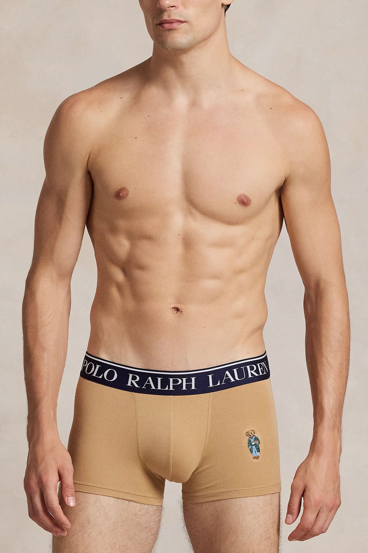 Polo Ralph Lauren Stretch Cotton Classic Trunk Polo Bear Boxer