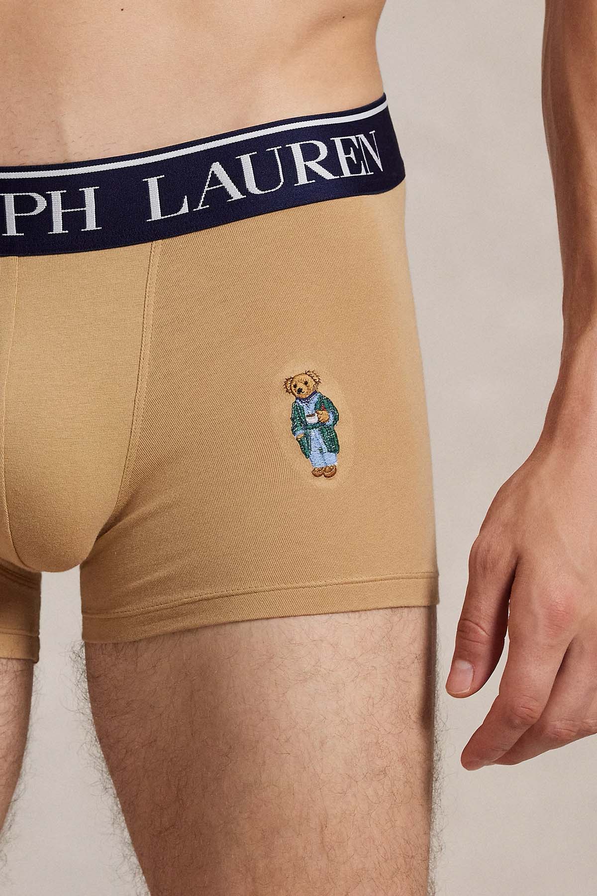 Polo Ralph Lauren Stretch Cotton Classic Trunk Polo Bear Boxer
