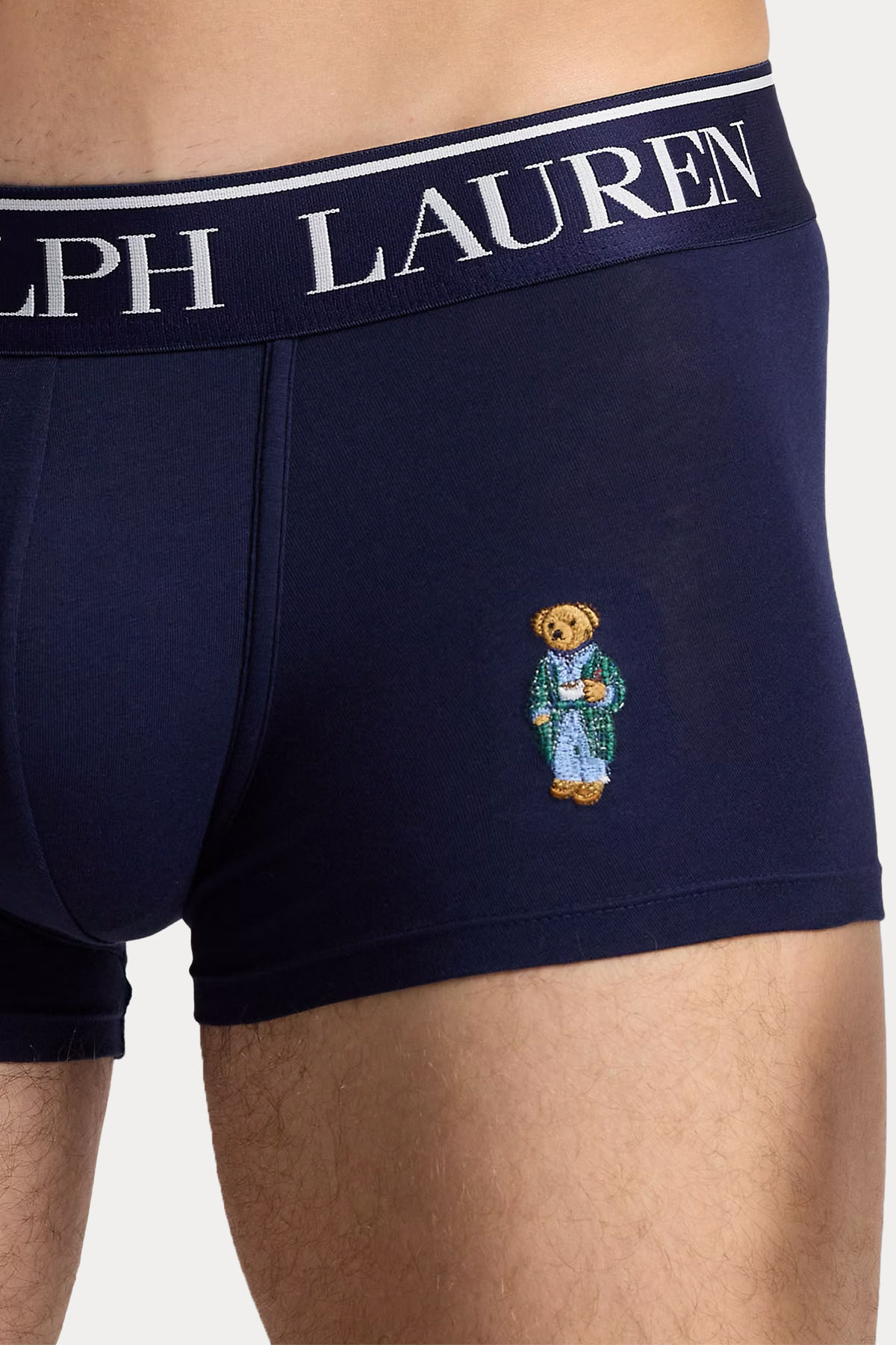 Polo Ralph Lauren Stretch Cotton Classic Trunk Polo Bear Boxer