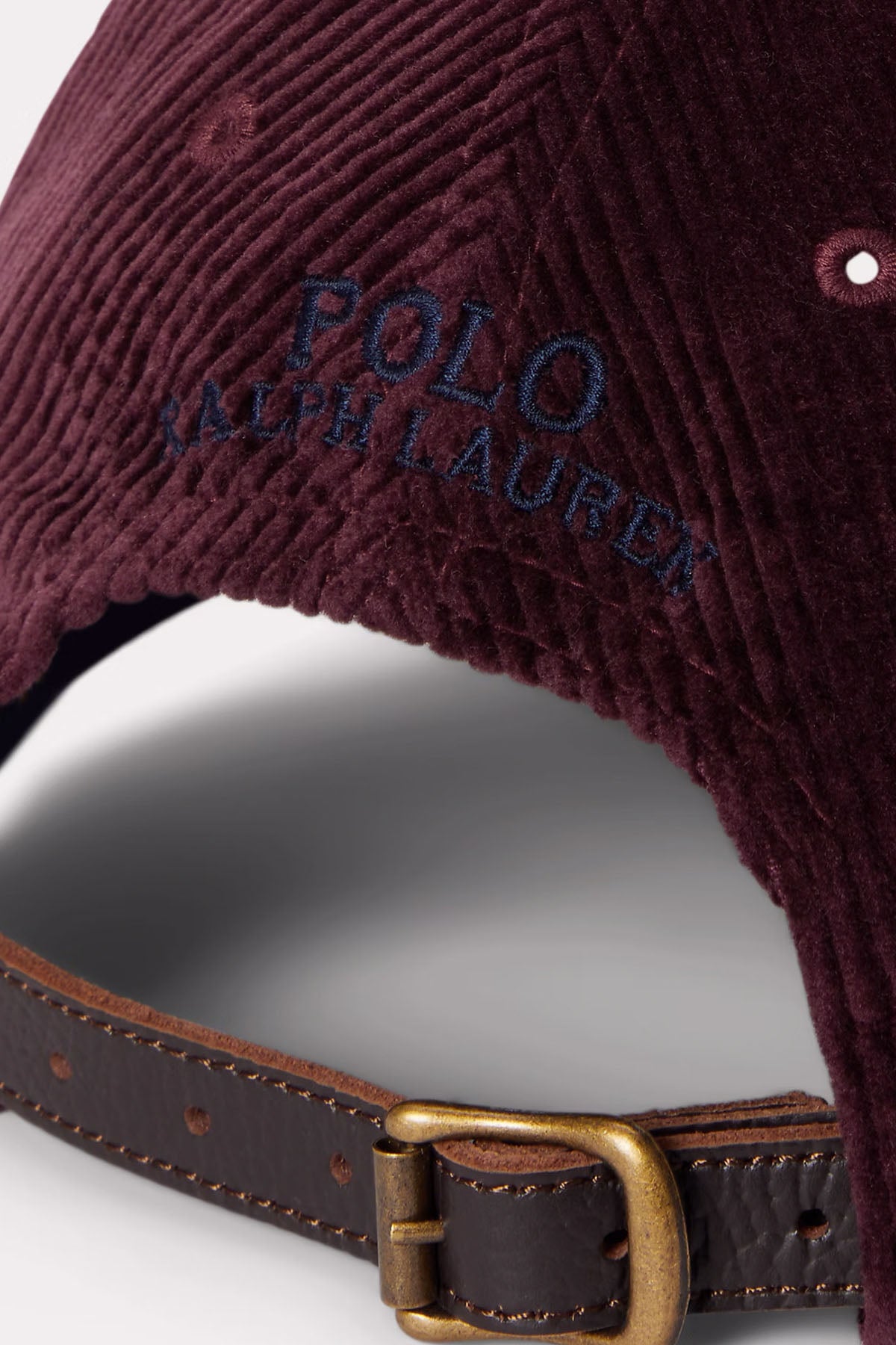 Polo Ralph Lauren Logolu Fitilli Kadife Şapka
