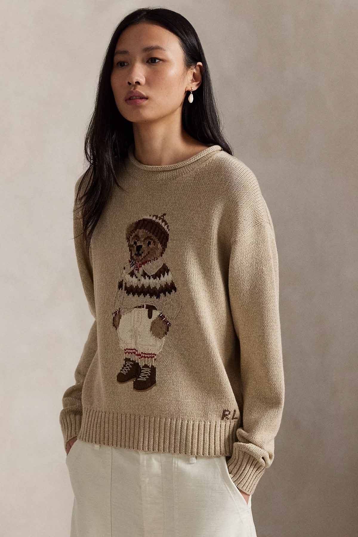 Polo Ralph Lauren Relaxed Fit Polo Bear Örgü Triko 211978315001