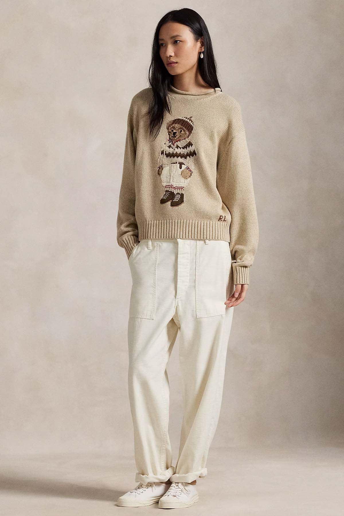 Polo Ralph Lauren Relaxed Fit Polo Bear Örgü Triko