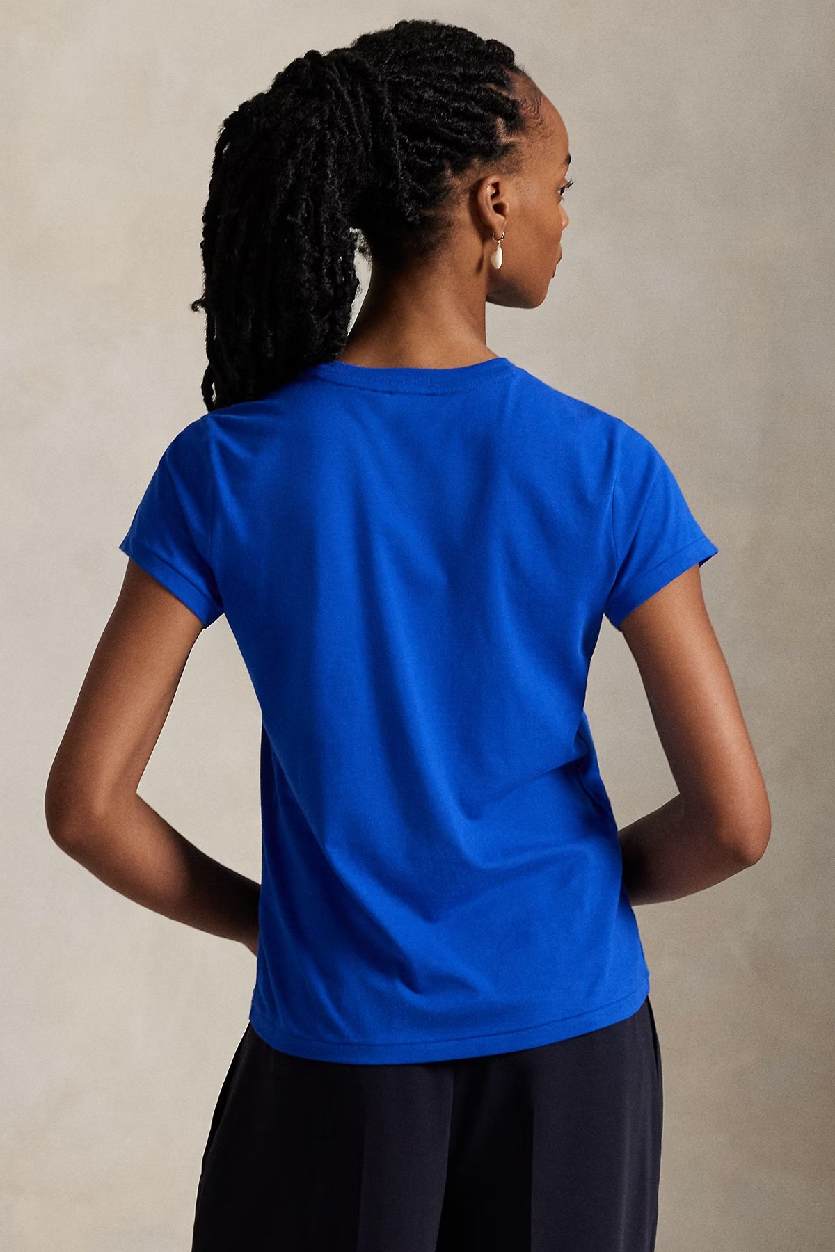 Polo Ralph Lauren Custom Fit Yuvarlak Yaka T-shirt