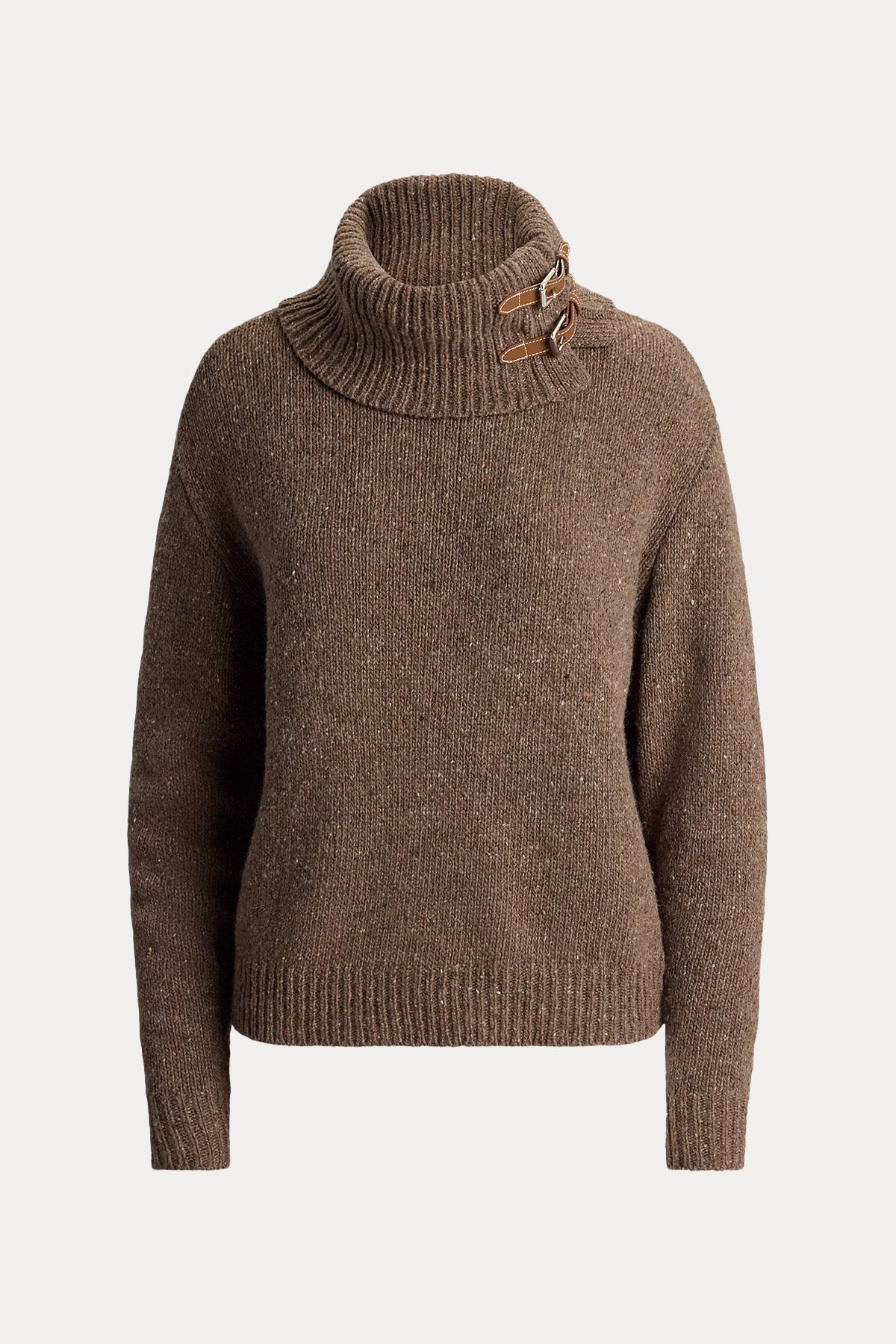 Polo Ralph Lauren Relaxed Fit Balıkçı Yaka Örgü Yün Triko