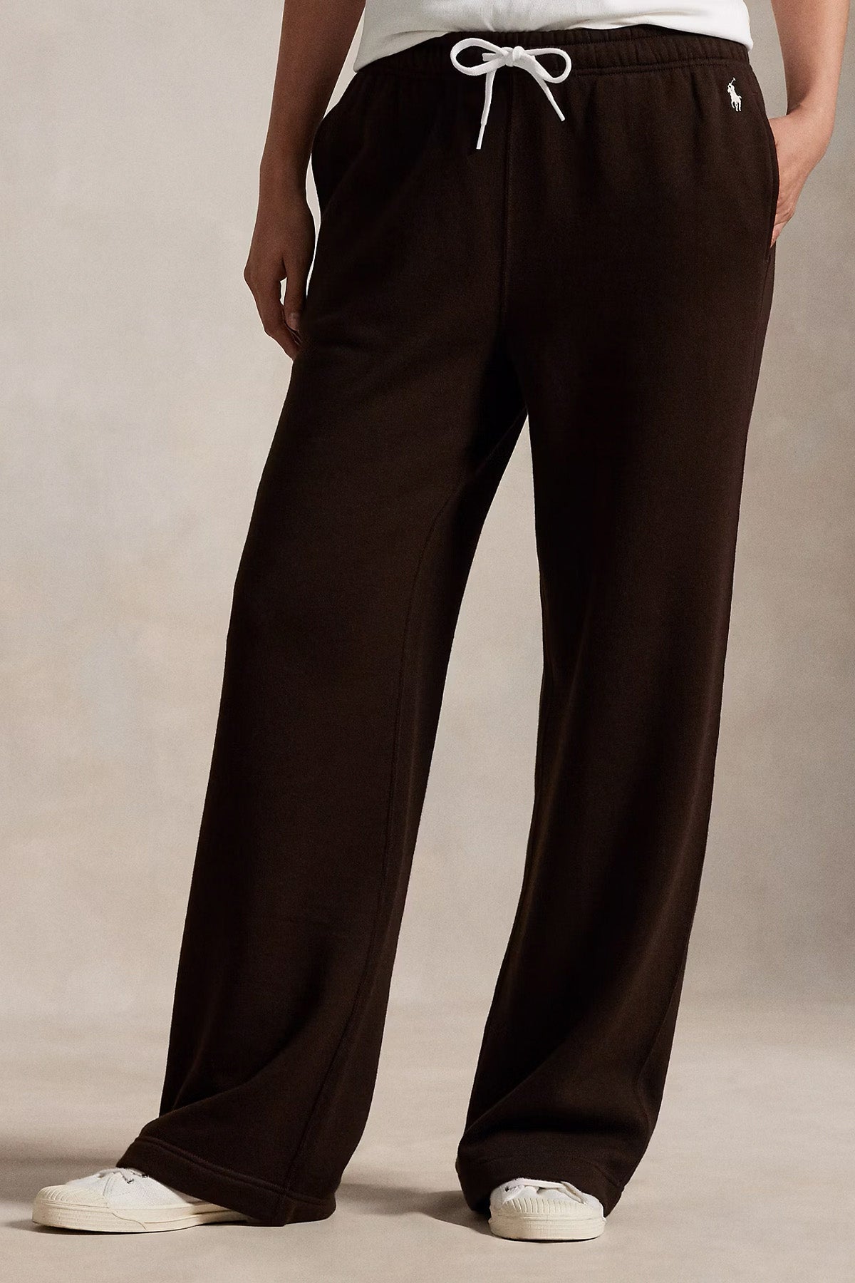 Polo Ralph Lauren Beli Lastikli Geniş Paça Şardonlu Eşofman Altı