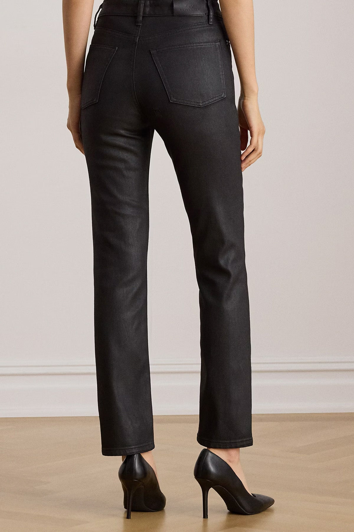 Polo Ralph Lauren Staight Fit Yüksek Bel Mumlu Kumaş Jeans