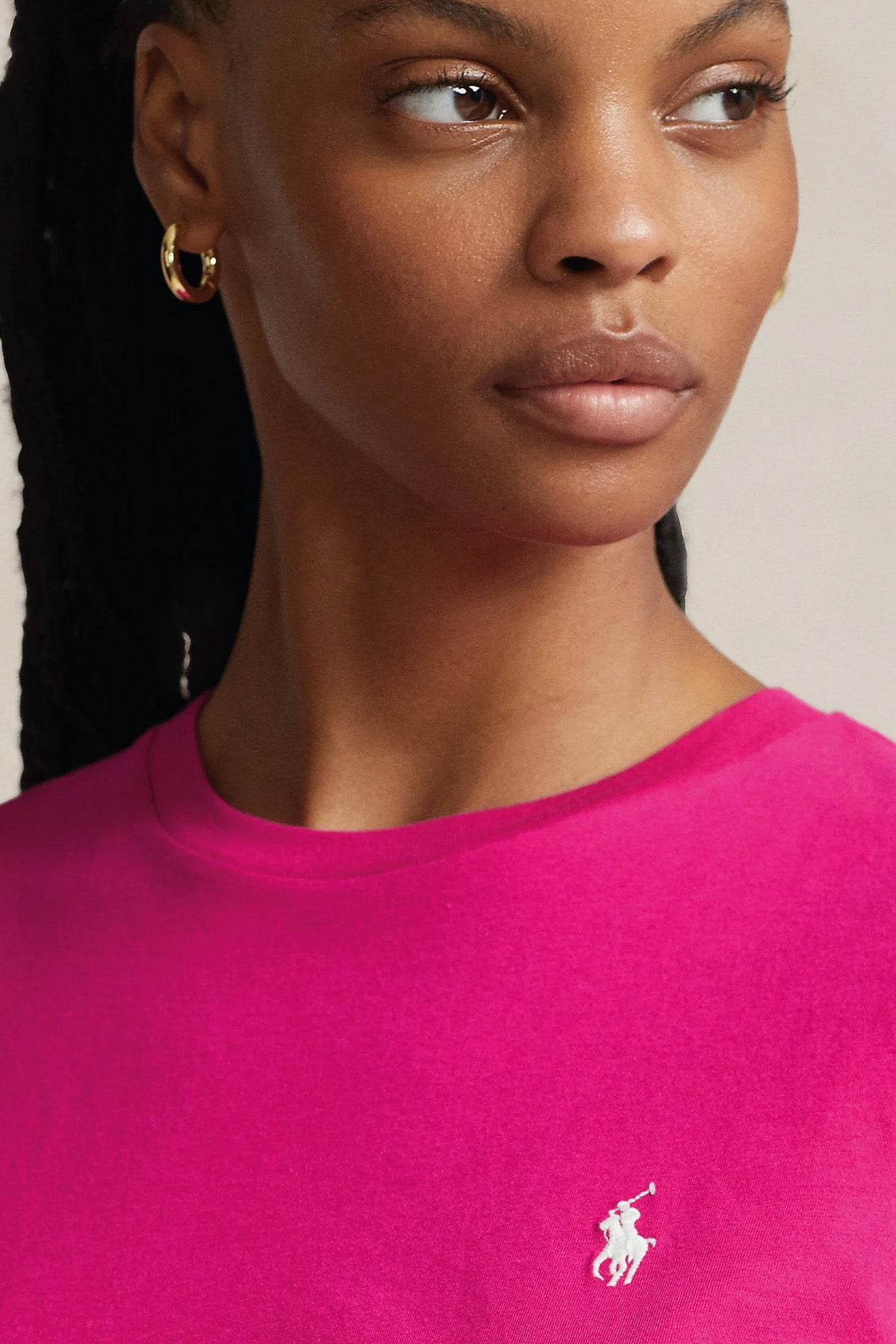 Polo Ralph Lauren Custom Fit Yuvarlak Yaka T-shirt