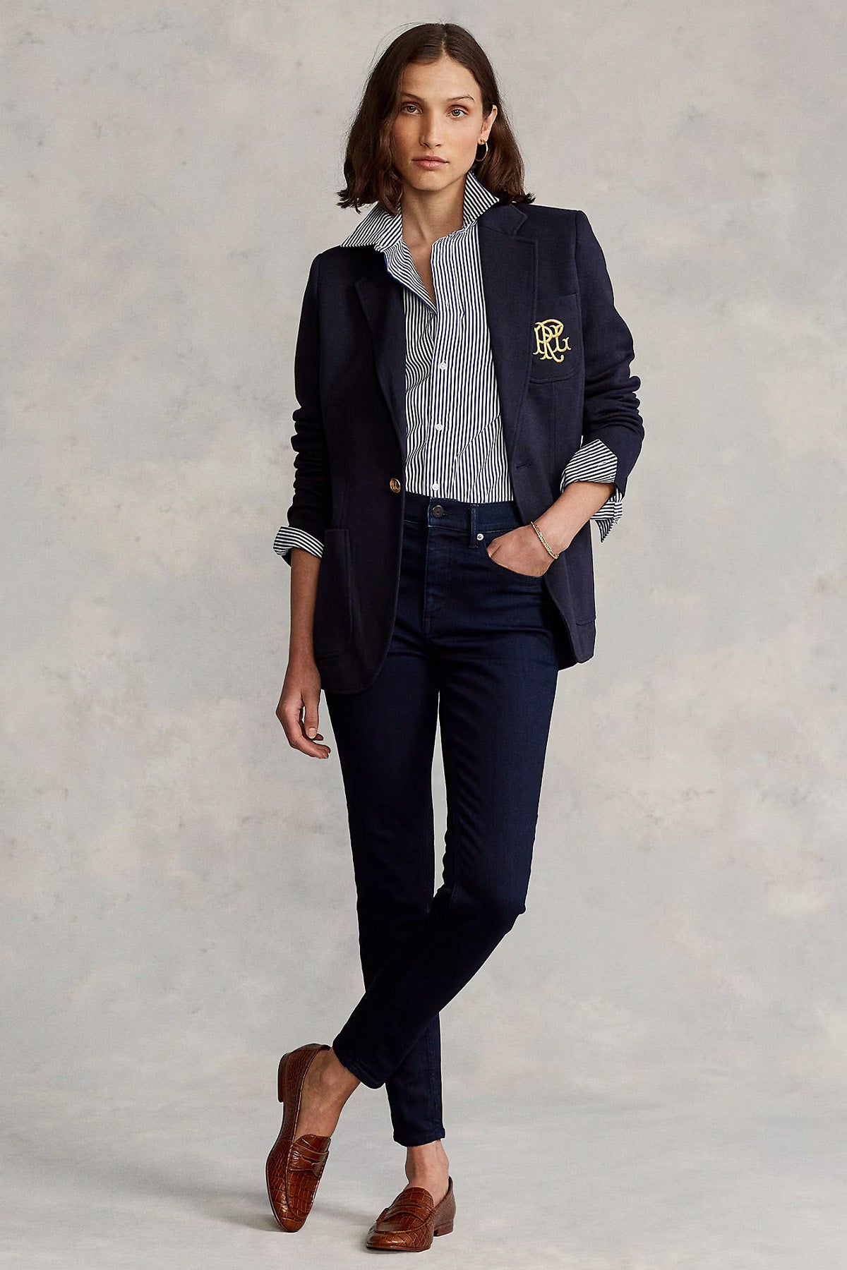 Polo Ralph Lauren Nakış Logolu Spor Cepli Blazer Ceket