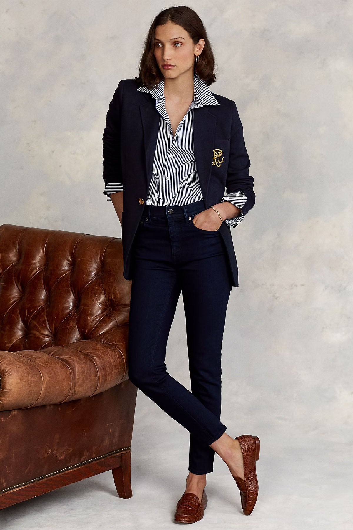 Polo Ralph Lauren Nakış Logolu Spor Cepli Blazer Ceket