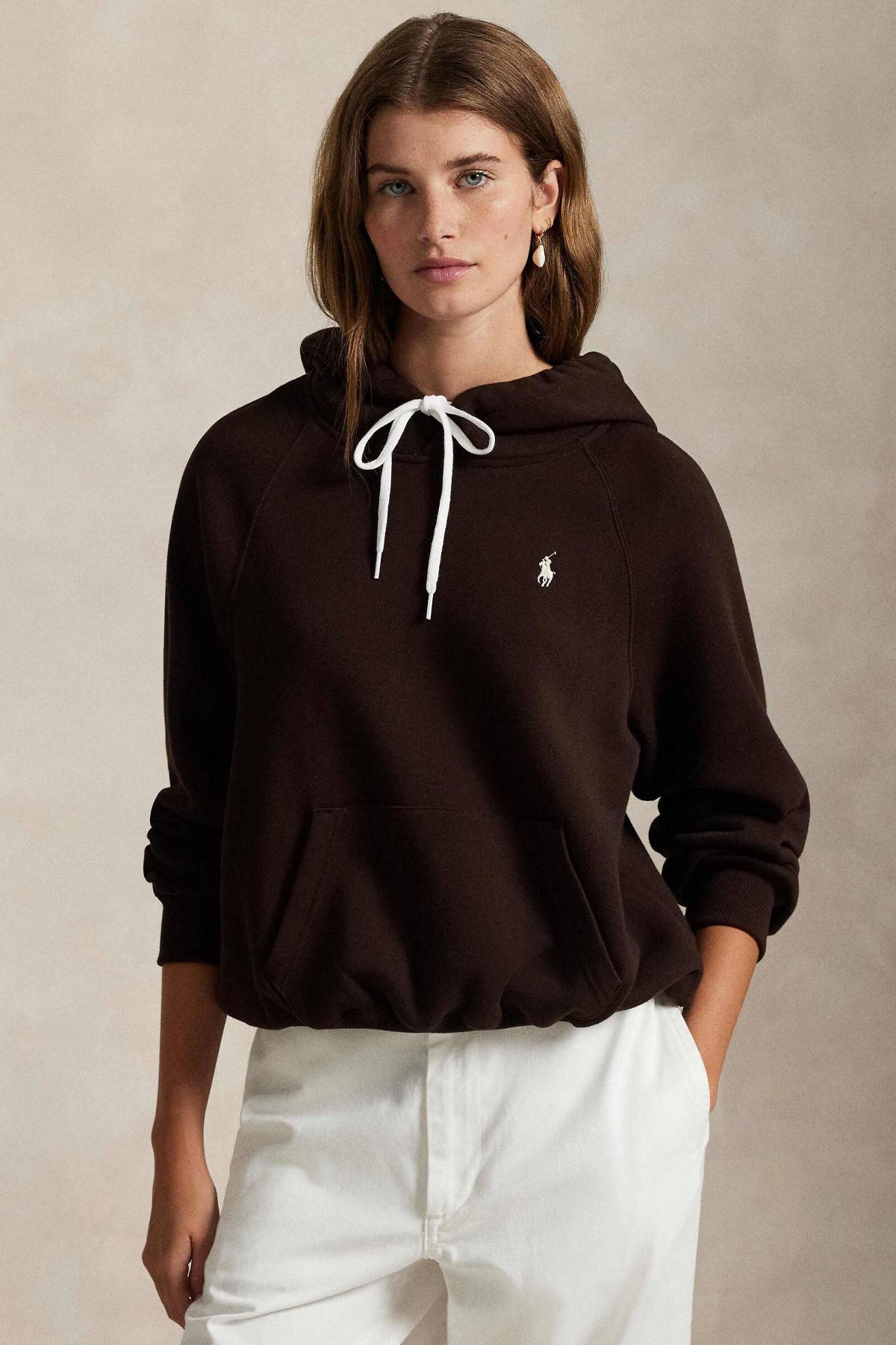 Polo Ralph Lauren Şardonlu Kapüşonlu Sweatshirt