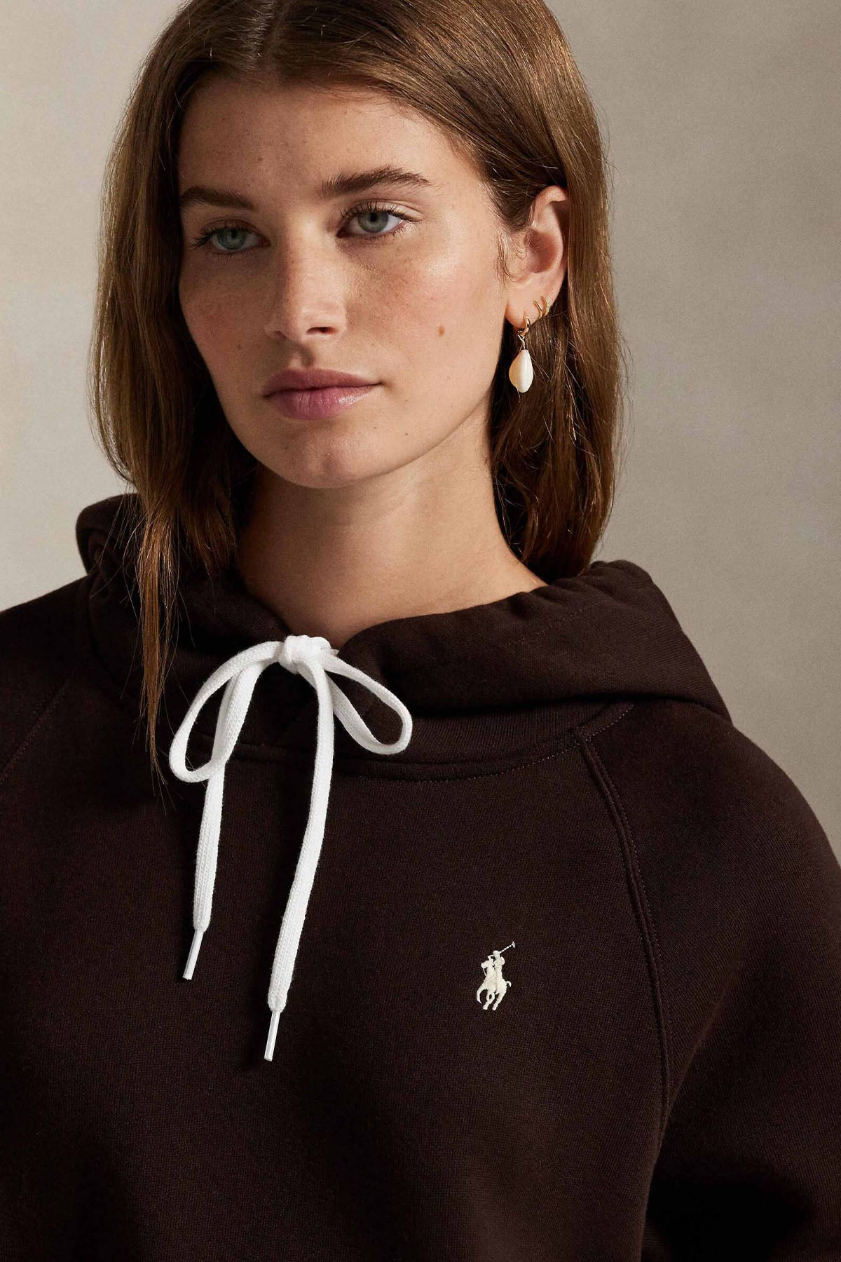 Polo Ralph Lauren Şardonlu Kapüşonlu Sweatshirt