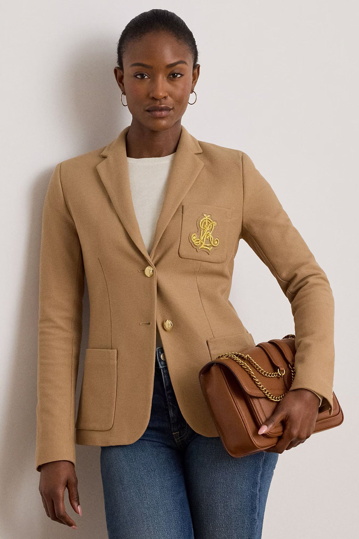 Polo Ralph Lauren Nakış Logolu Spor Cepli Blazer Ceket