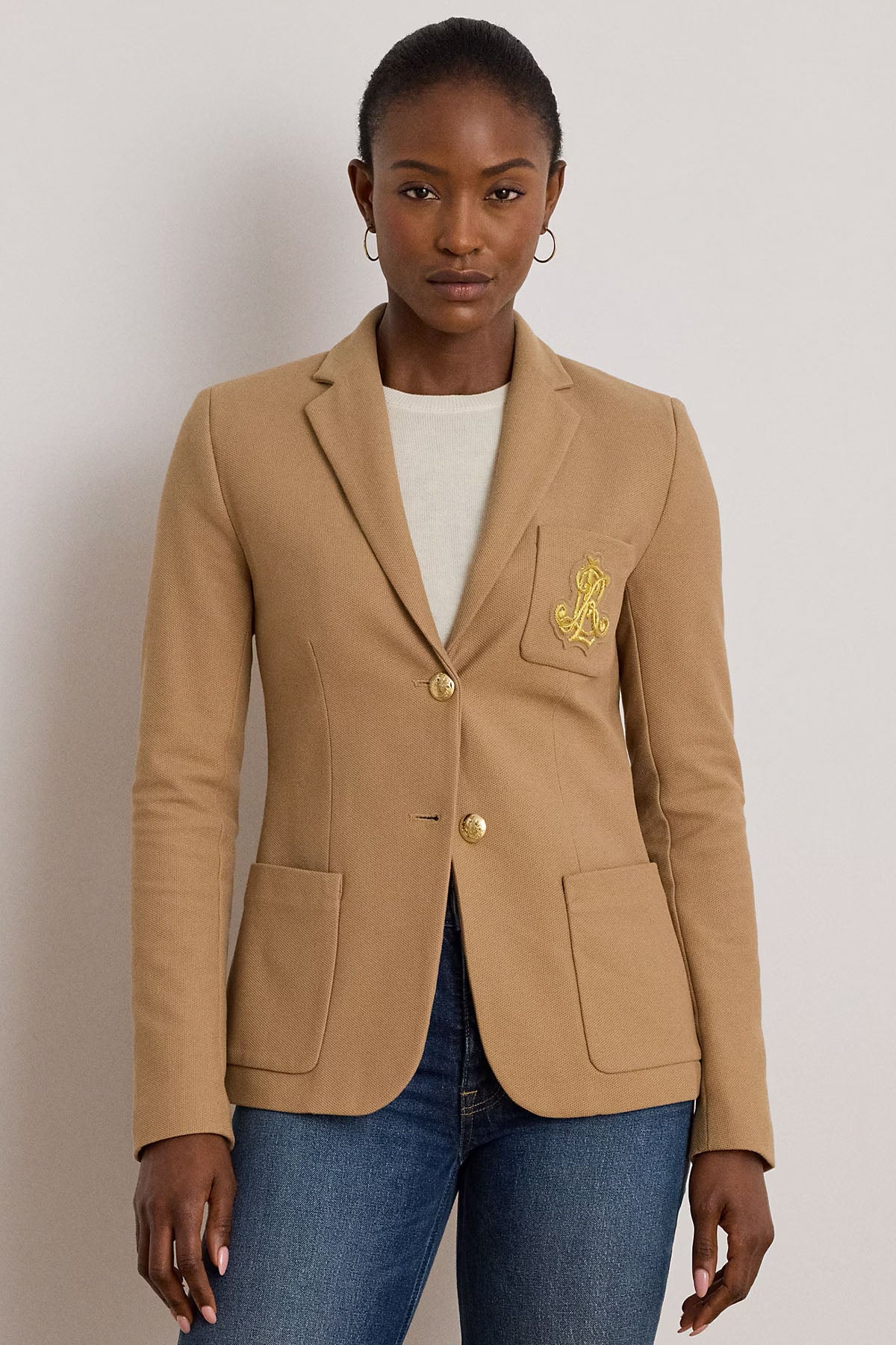 Polo Ralph Lauren Nakış Logolu Spor Cepli Blazer Ceket