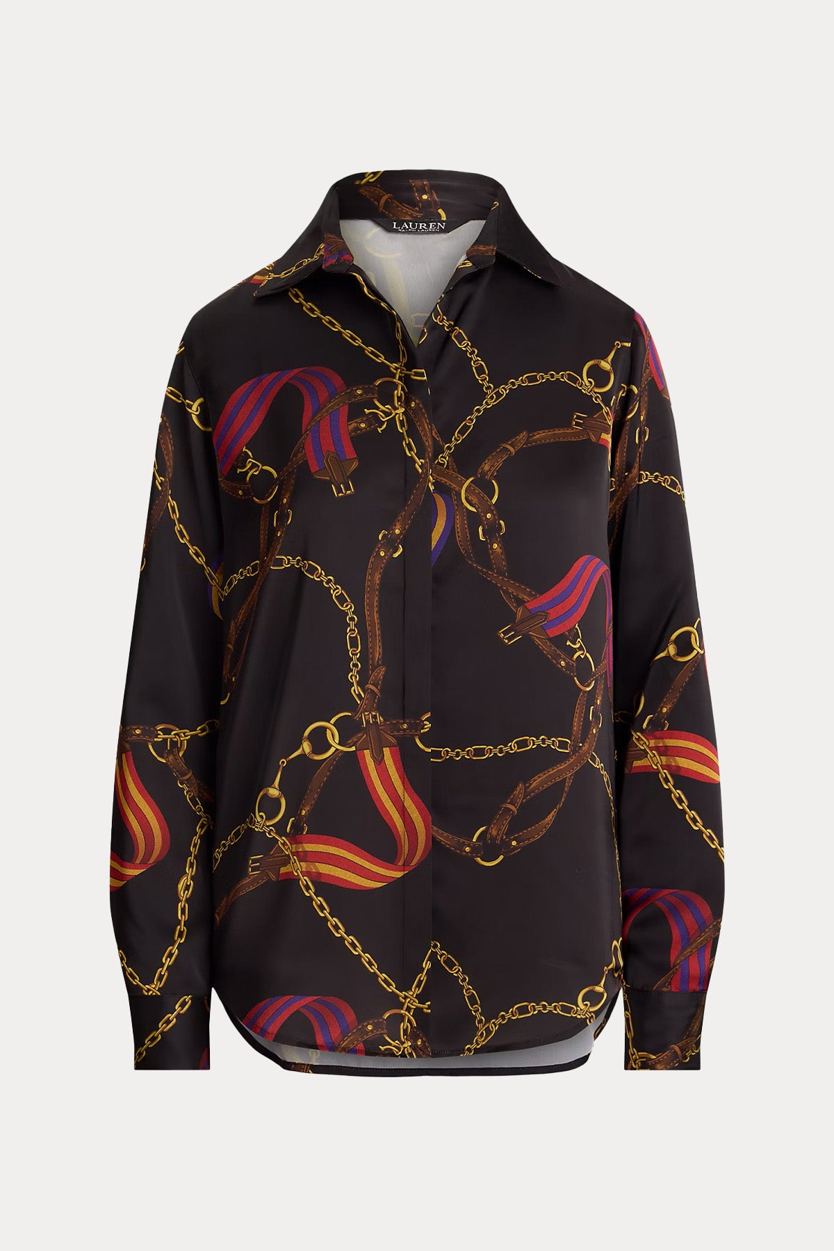 Polo Ralph Lauren Straight Fit Saten Gömlek