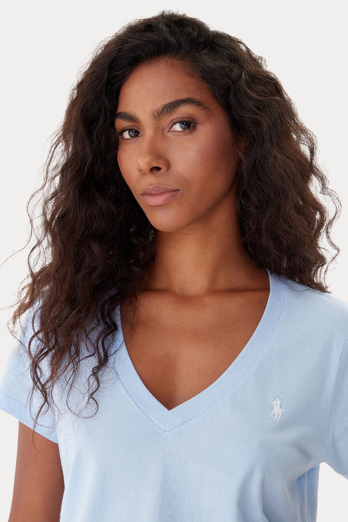 Polo Ralph Lauren Custom Fit V Yaka T-shirt