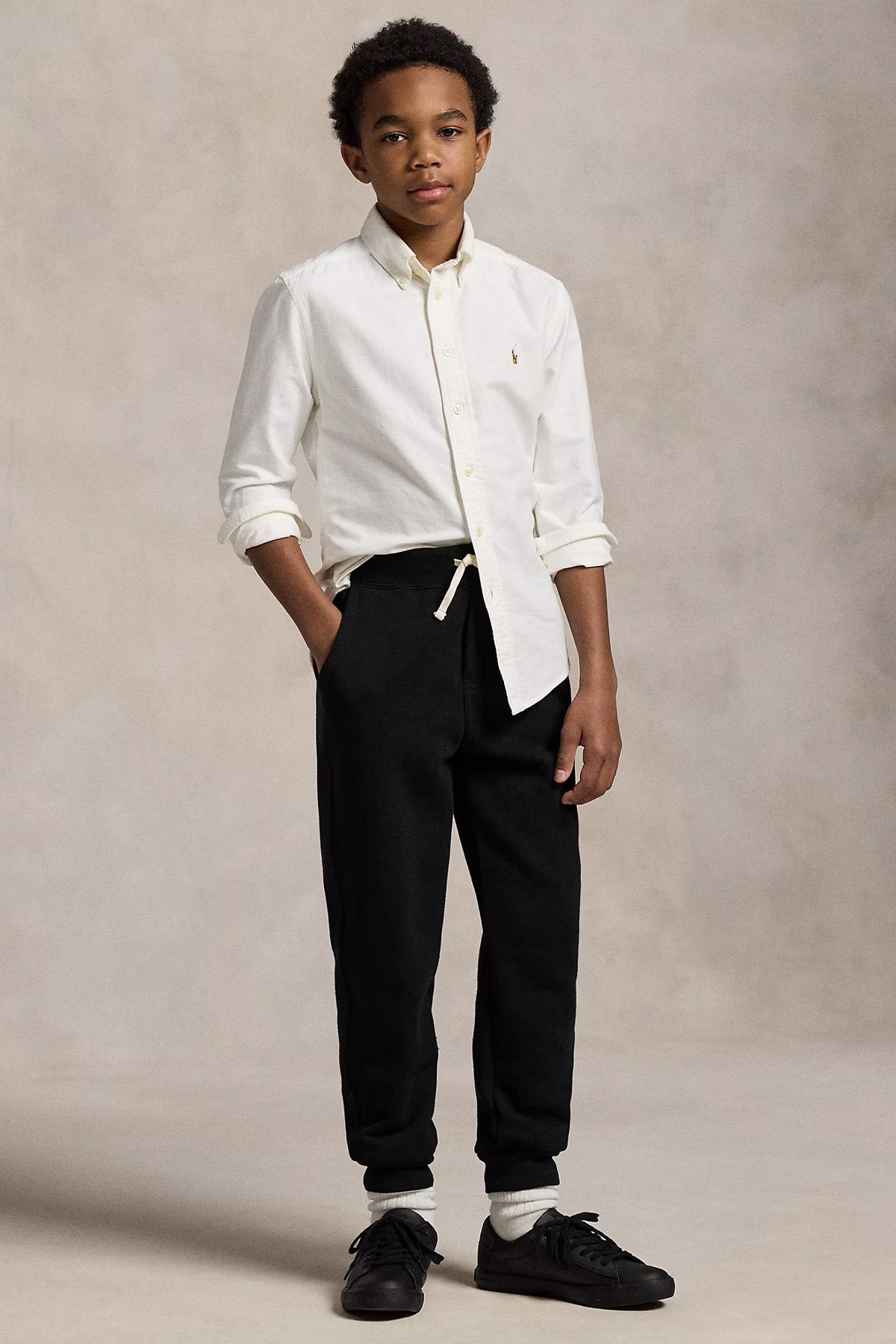 Polo Ralph Lauren Kids S-L Beden Unisex Çocuk Beli Lastikli Şardonlu Eşofman Altı