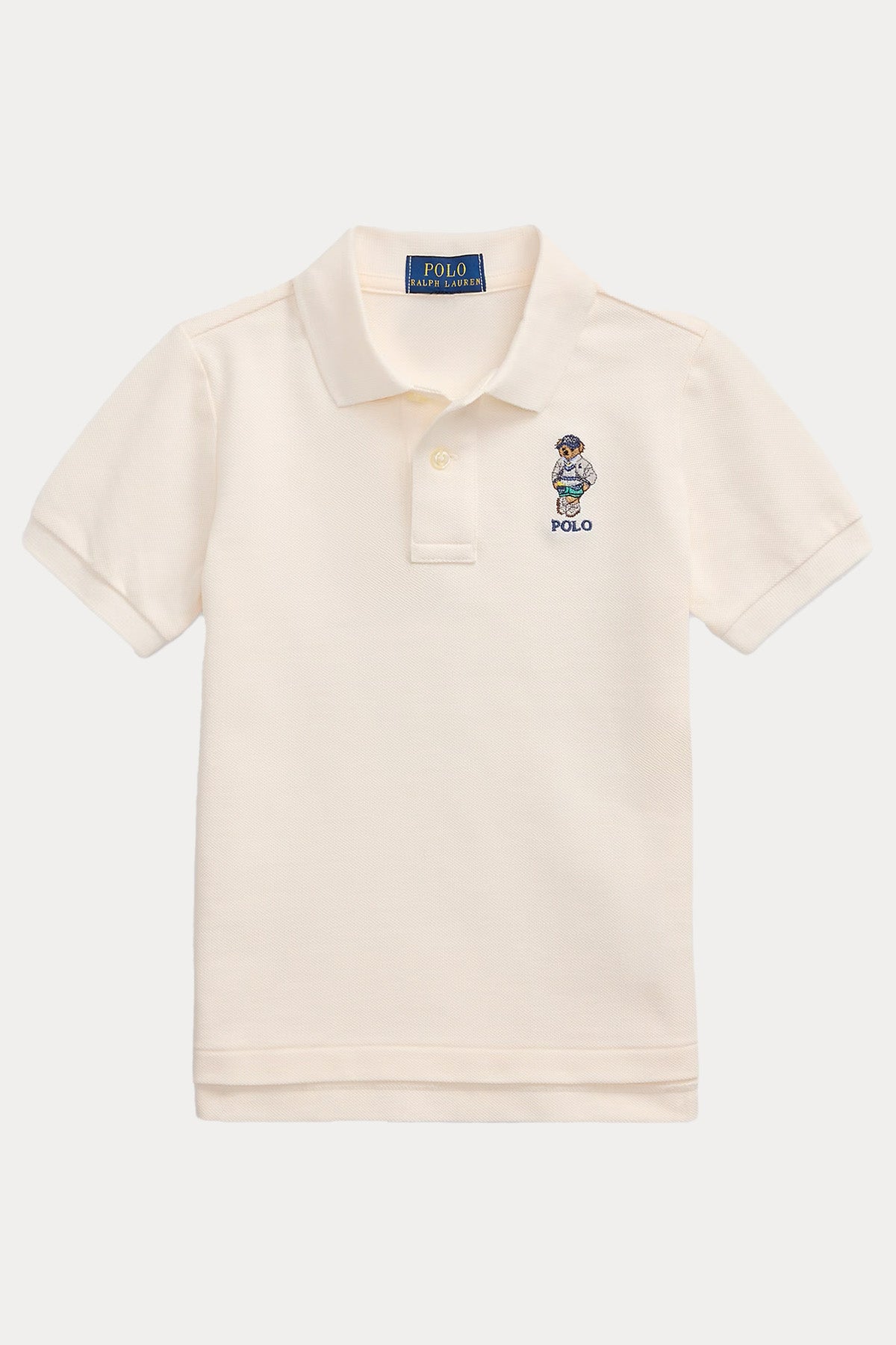 Polo Ralph Lauren Kids 4-6 Yaş Erkek Çocuk Polo Yaka Polo Bear T-shirt