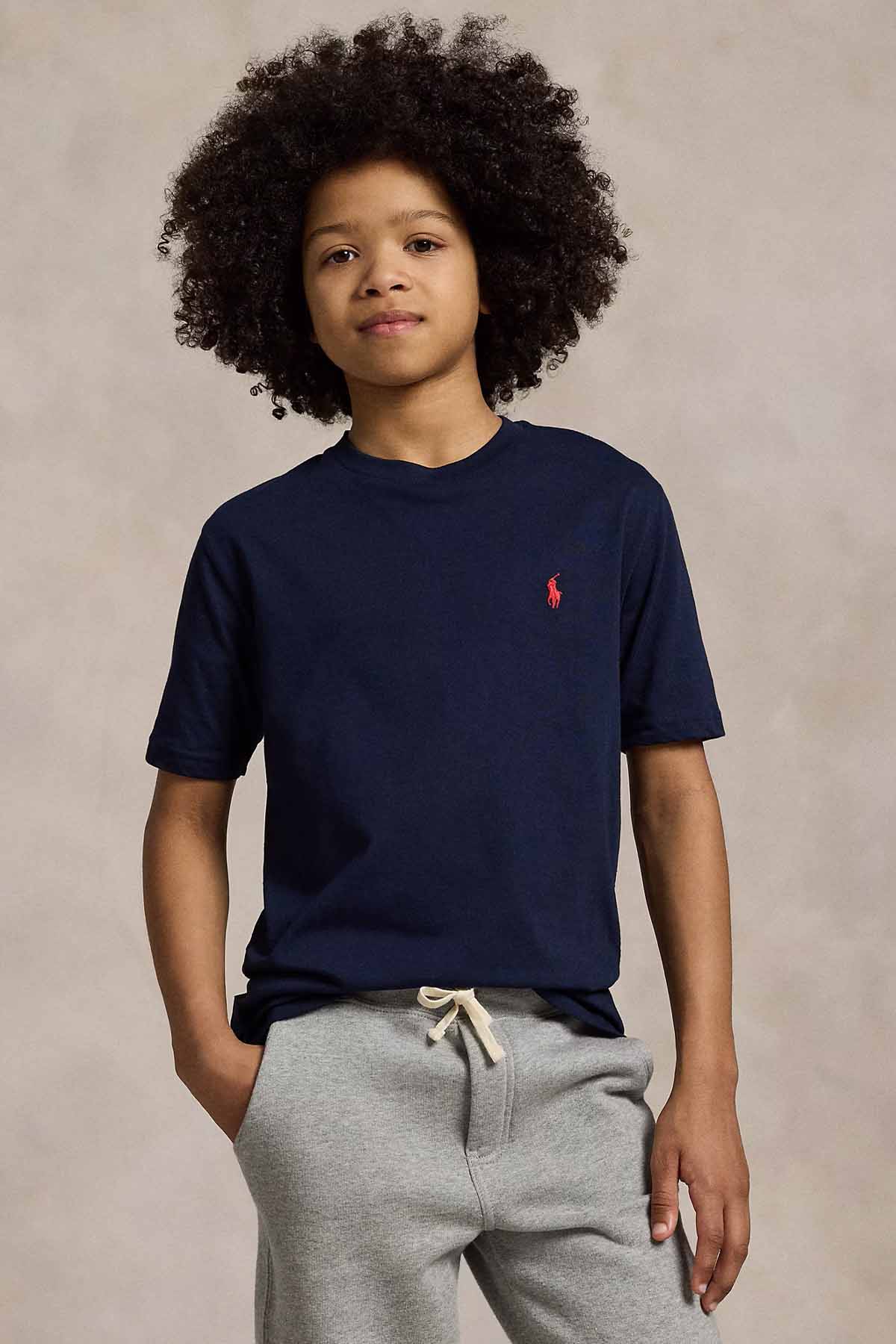 Polo Ralph Lauren Kids S-XL Beden Unisex Çocuk Yuvarlak Yaka T-shirt